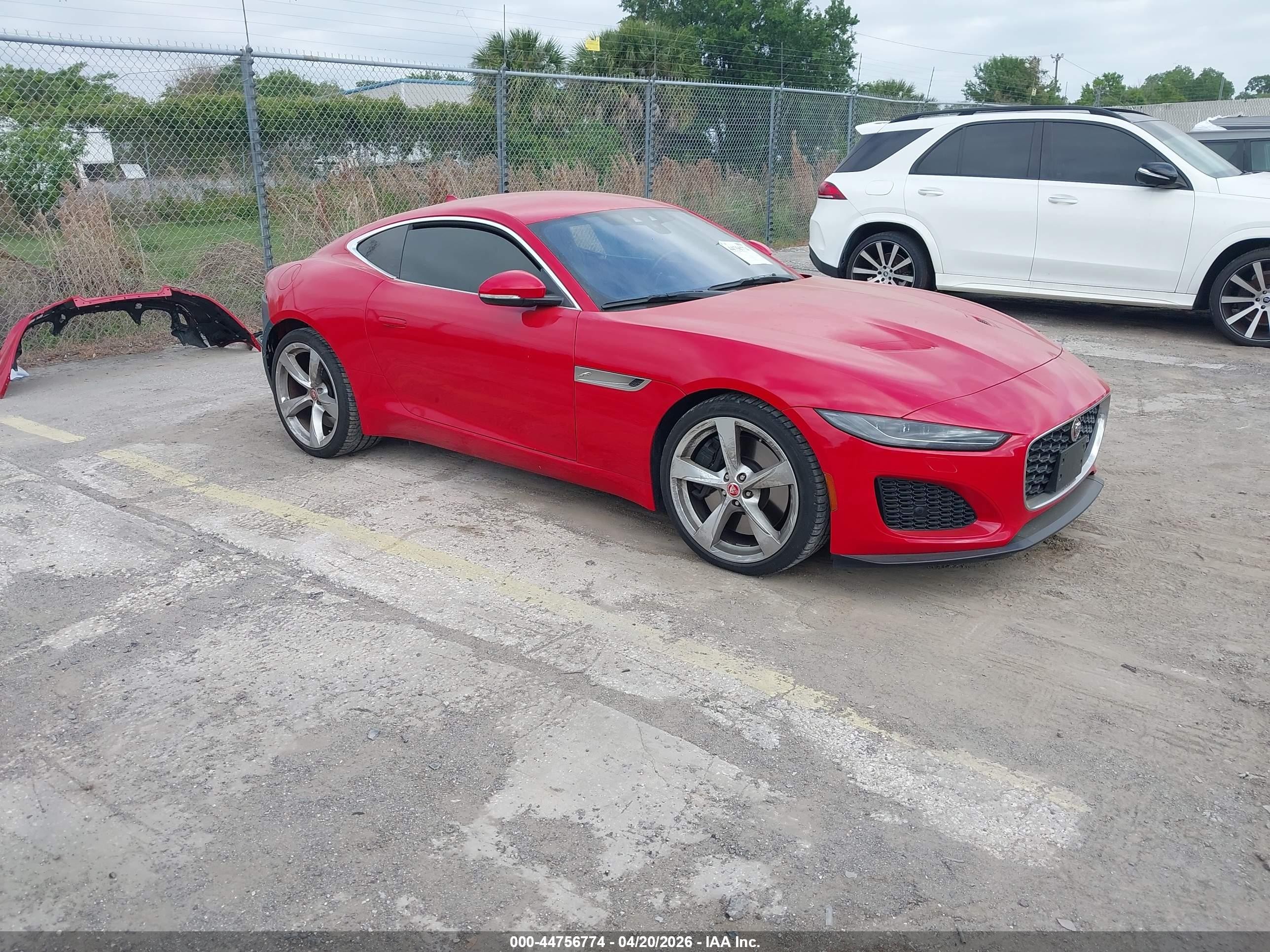 2023 Jaguar F-Type, VIN SAJDD1EE5PCK81125 — Rear end