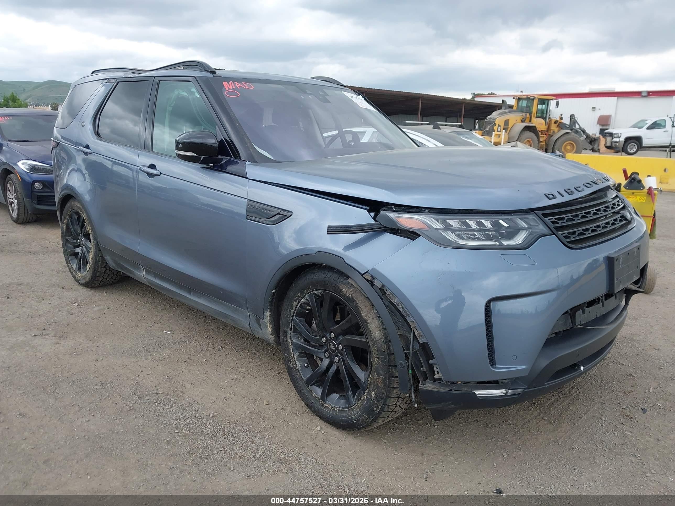 2018 Land Rover Discovery HSE, VIN SALRR2RV0JA059173 — Опрокидывание