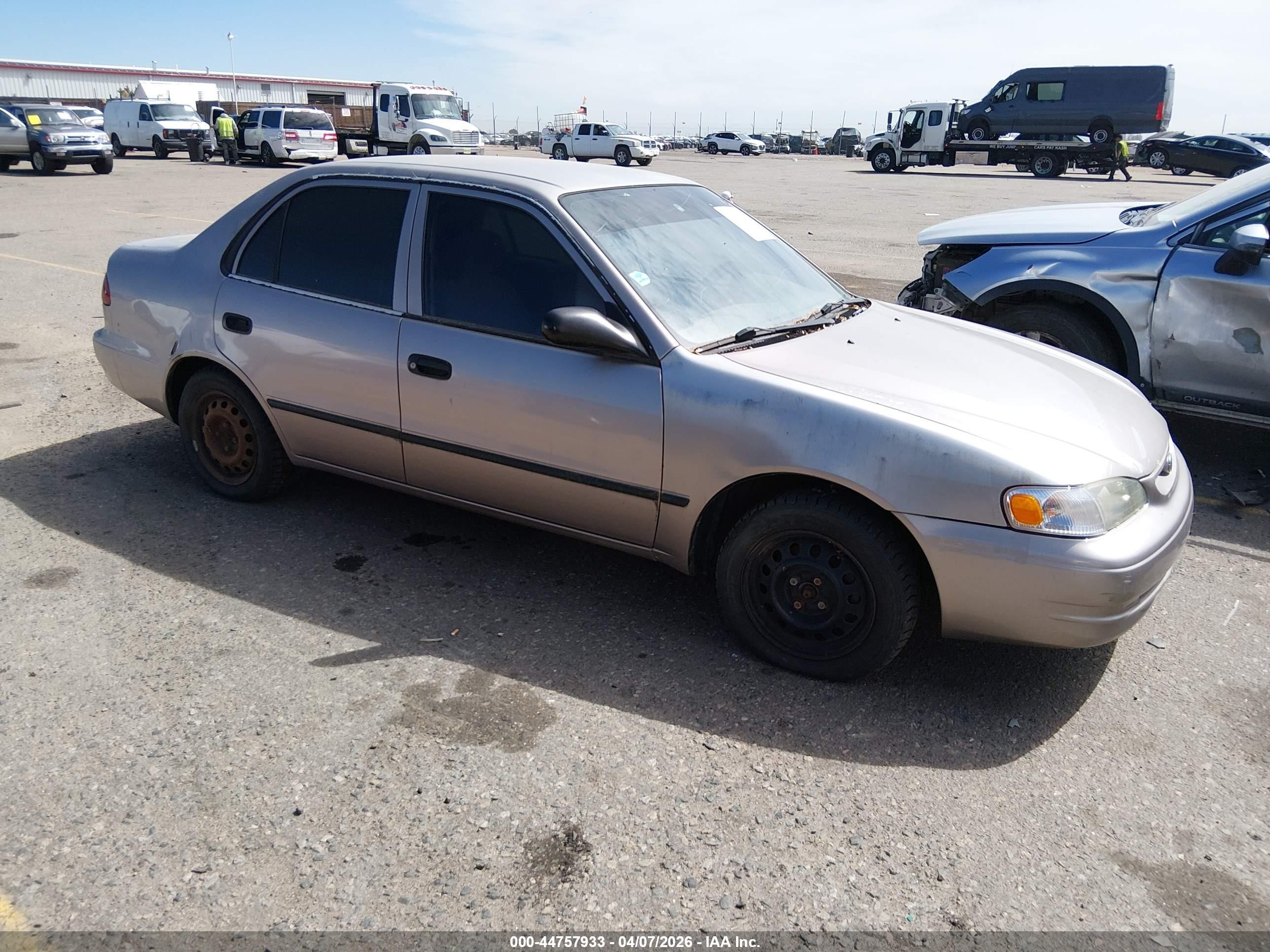 1998 Toyota Corolla CE, VIN 1NXBR12E1WZ024351 — По всему кузову
