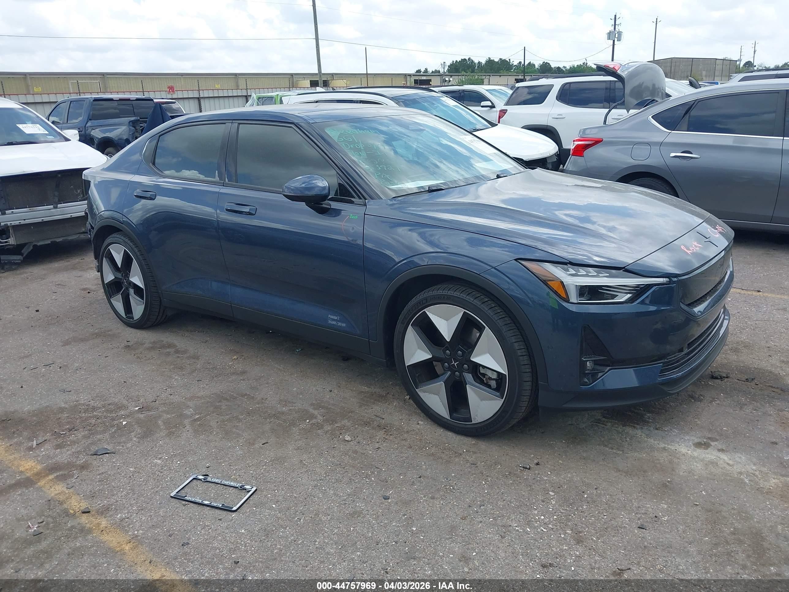 2024 Polestar 2, VIN YSMFD3KA8RL233551 — Зад