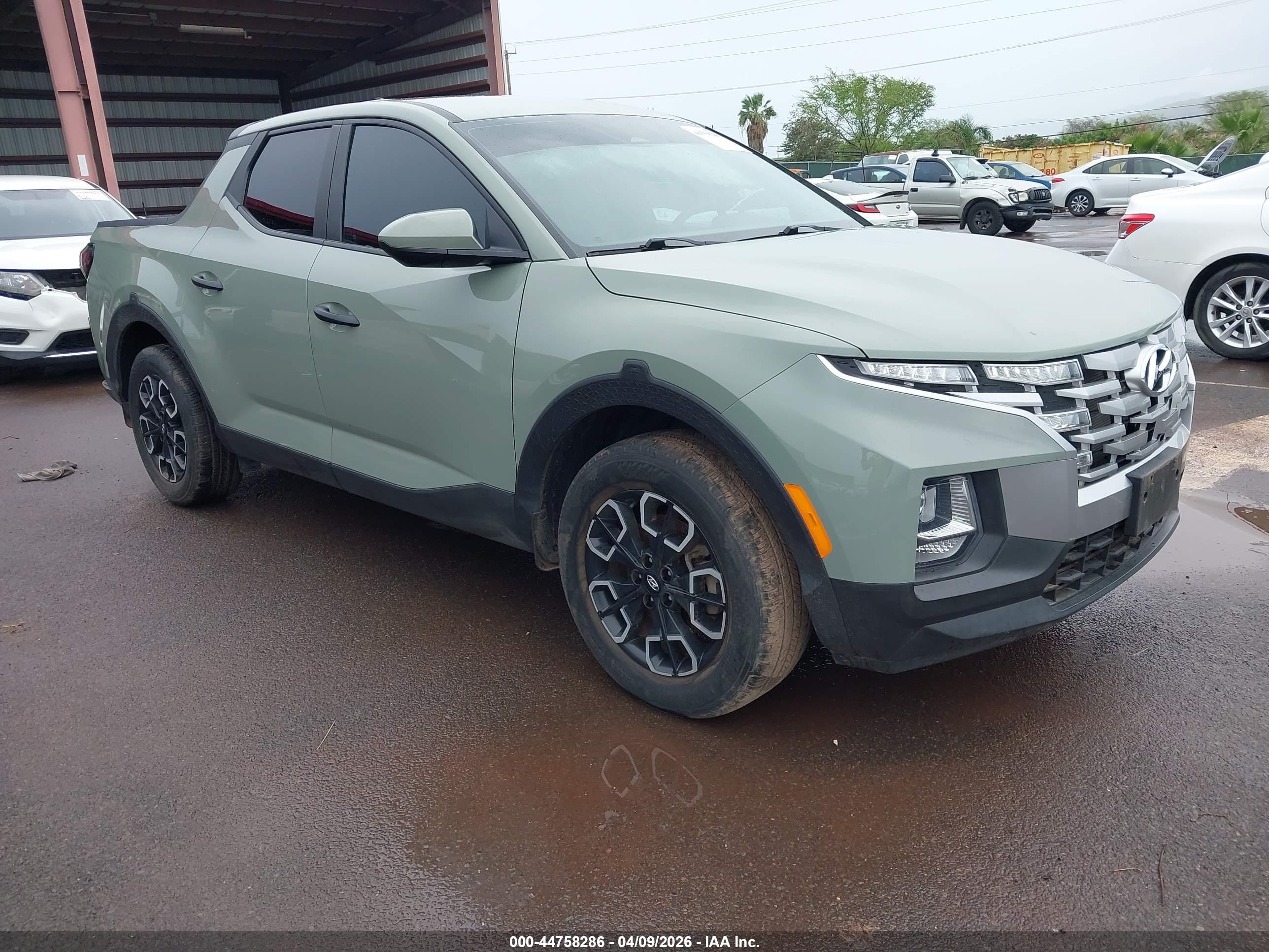 2023 Hyundai Santa Cruz SE, VIN 5NTJADAEXPH048865 — Water / flood