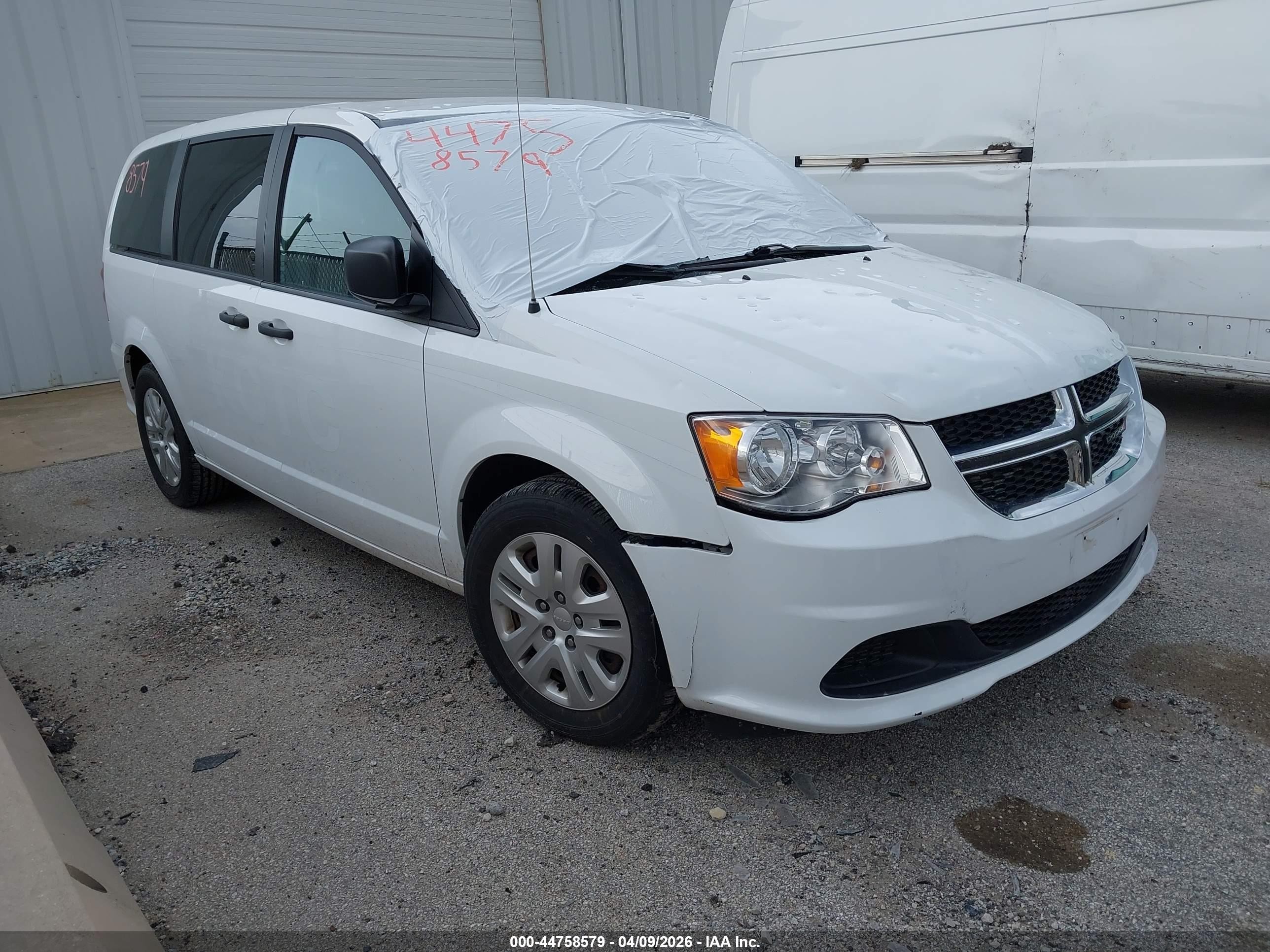 2019 Dodge Grand Caravan SE, VIN 2C4RDGBG8KR501161 — Hail