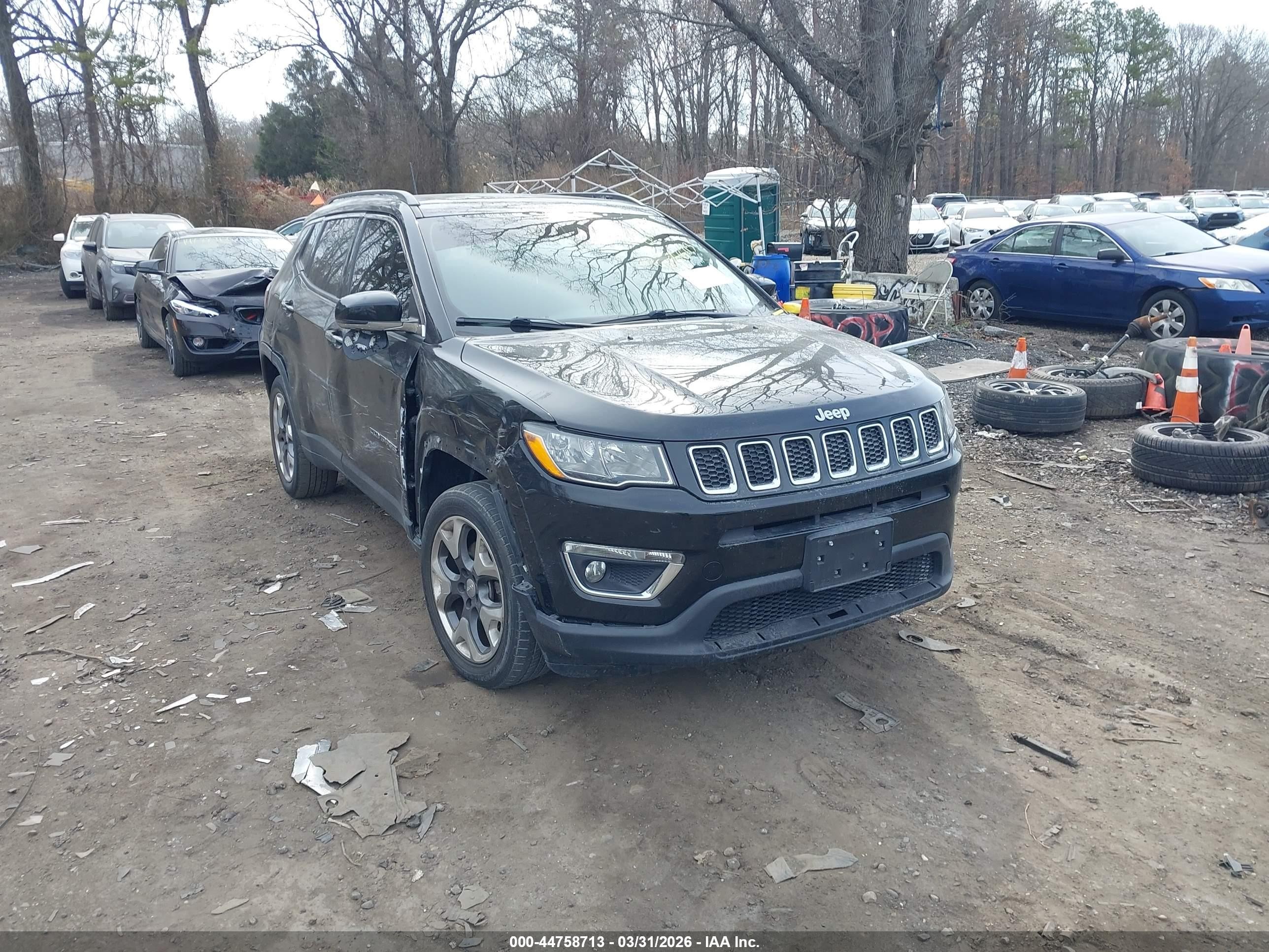 2020 Jeep Compass Limited, VIN 3C4NJDCB2LT211960 — Side