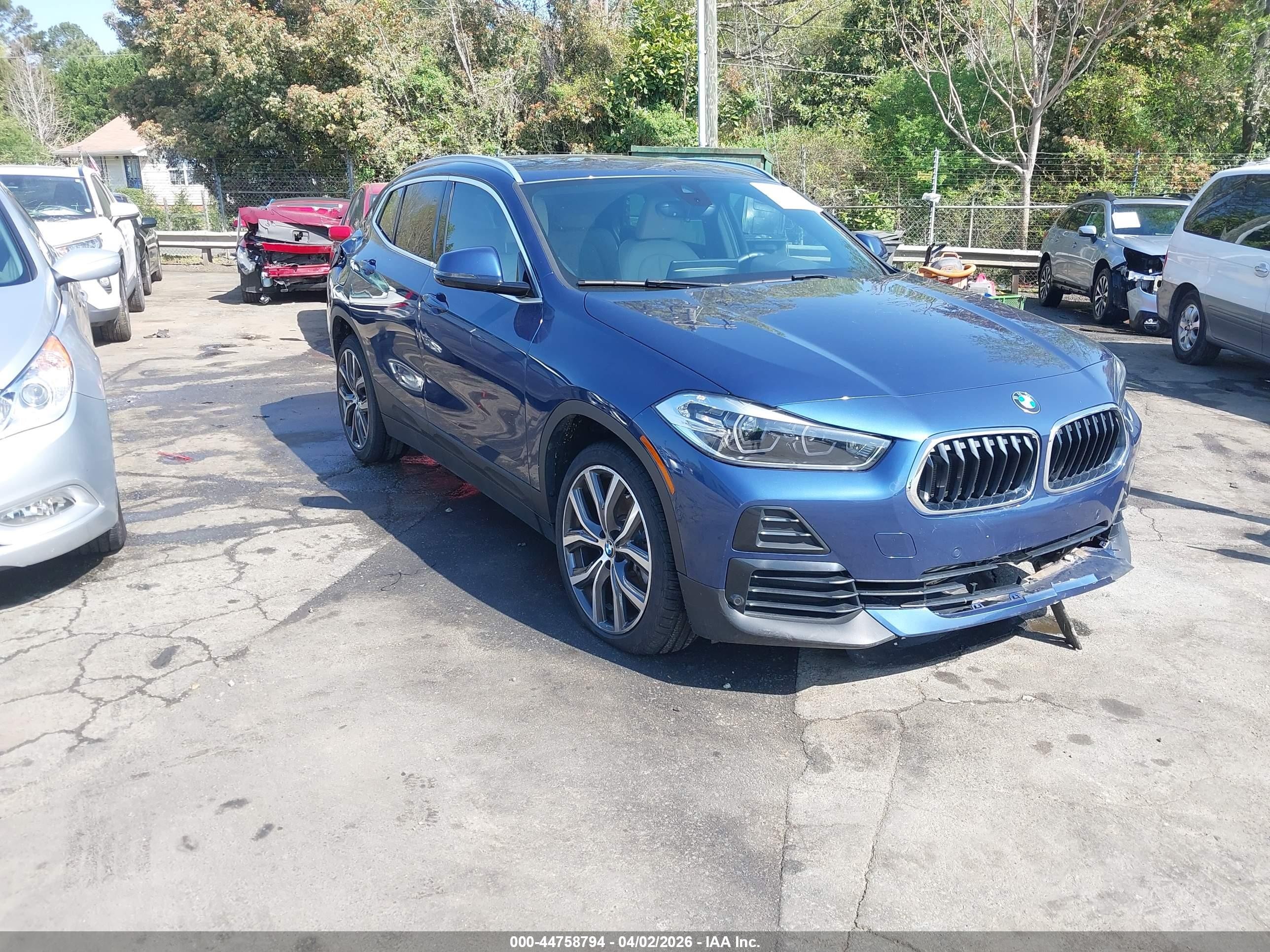 2023 BMW X2 xDrive28i, VIN WBXYJ1C04P5V54935 — Front end
