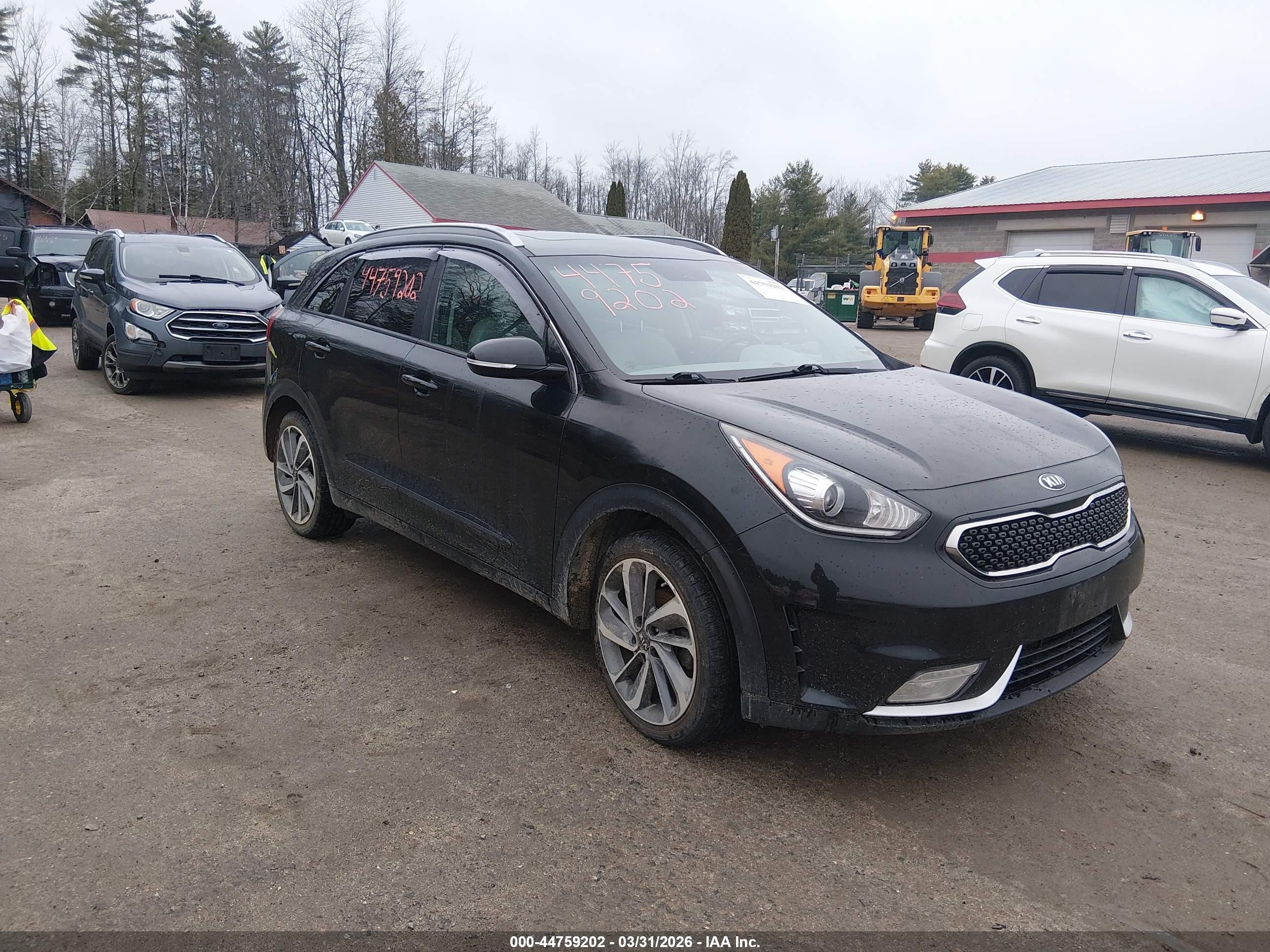 2017 Kia Niro Touring, VIN KNDCE3LC3H5041629 — Электрика