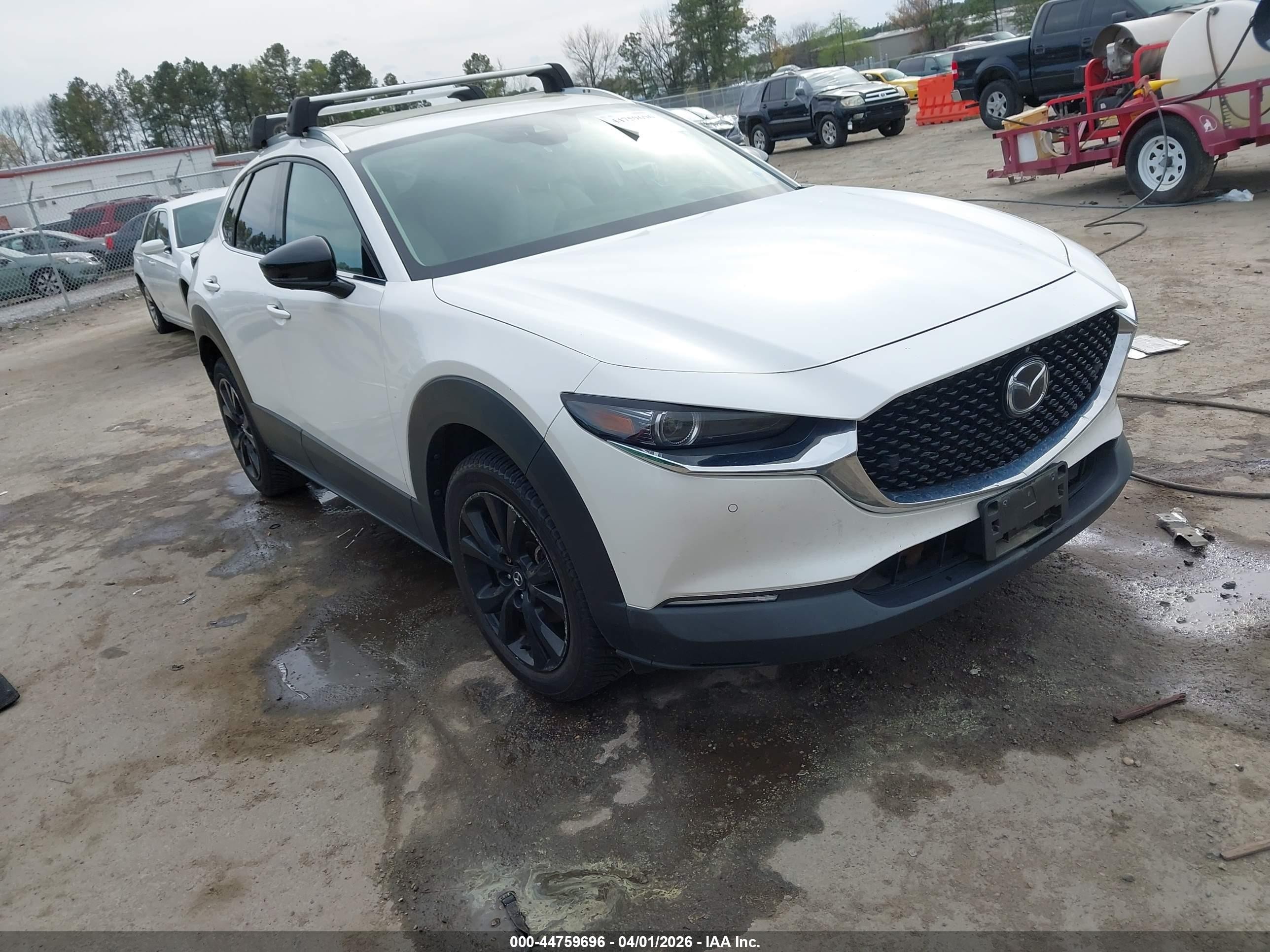 2021 Mazda CX-30 Premium Plus, VIN 3MVDMBEY3MM231671 — Rear end
