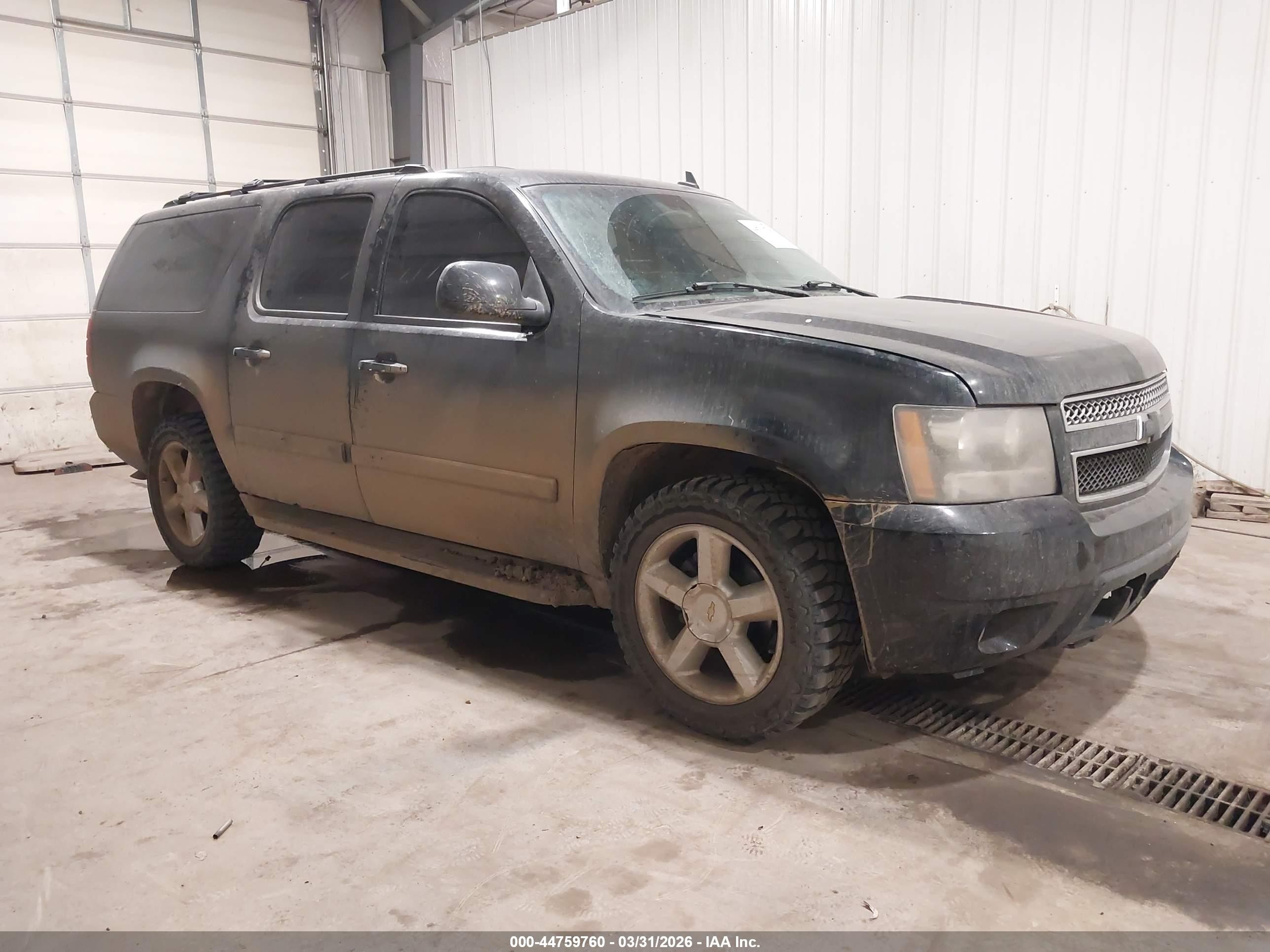2007 Chevrolet Suburban LTZ, VIN 3GNFK16367G314258 — Rear end