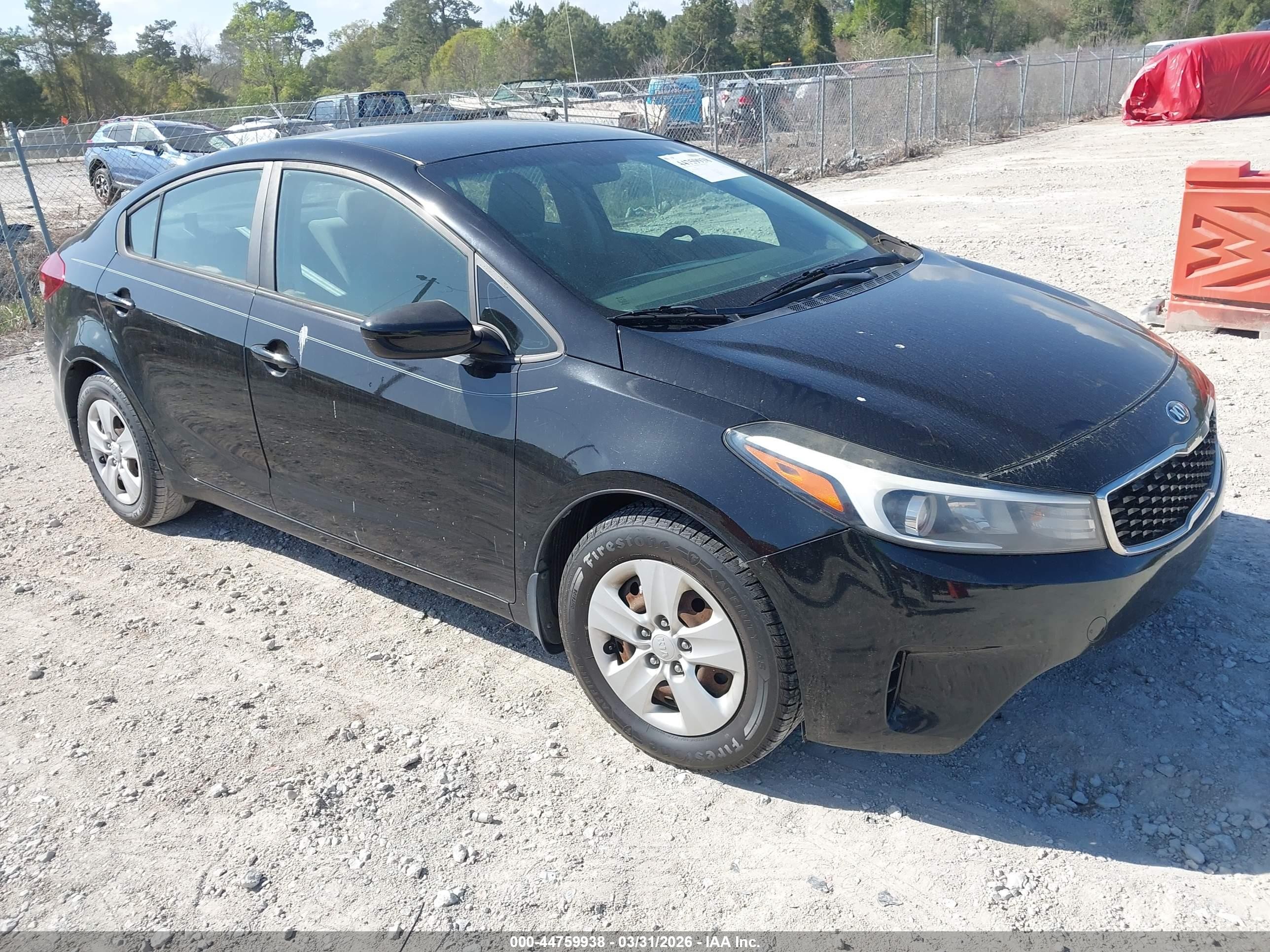 2017 Kia Forte LX, VIN 3KPFK4A78HE046413 — Not stated