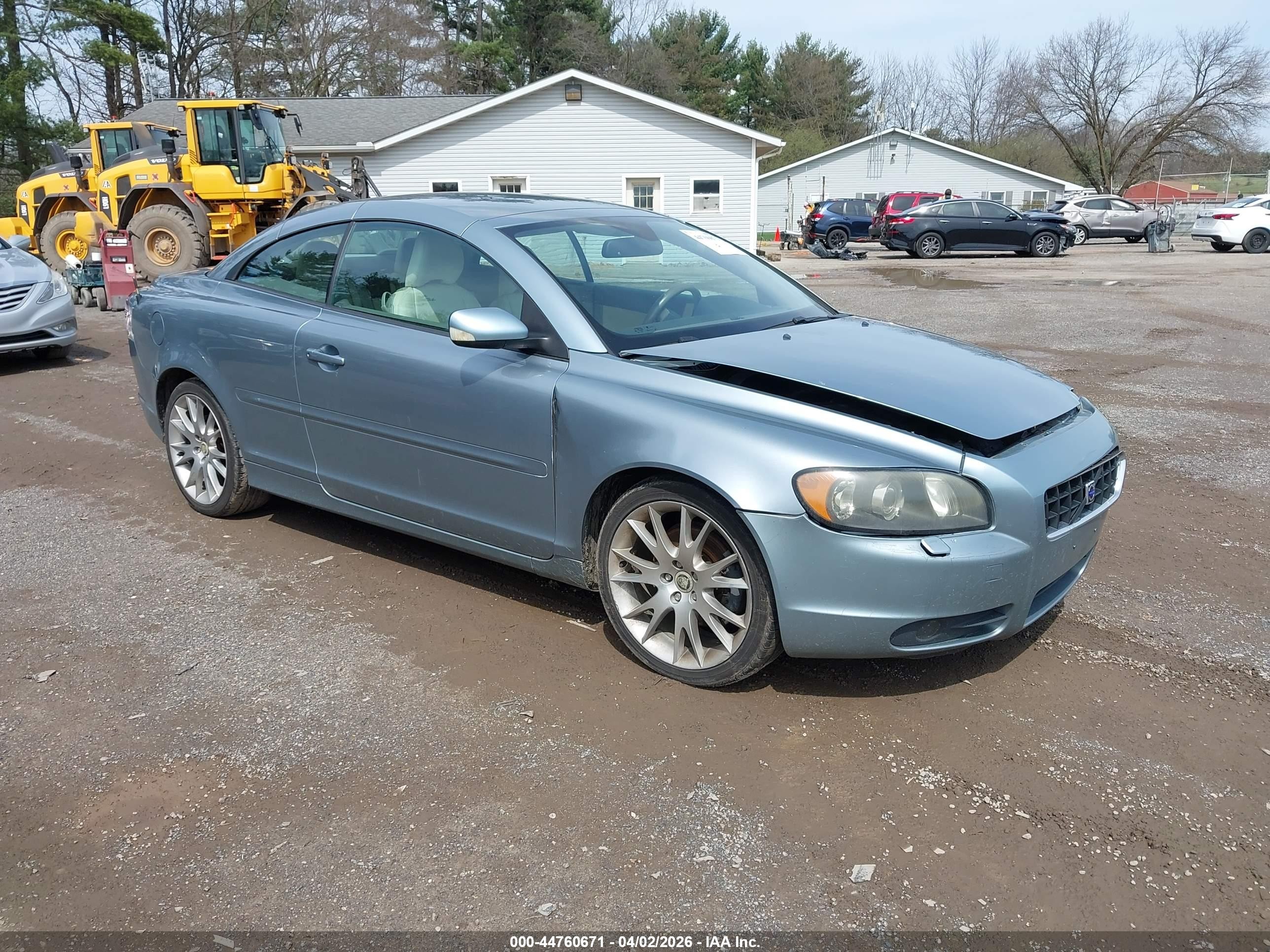 2007 Volvo C70, VIN YV1MC68237J017164 — Перед