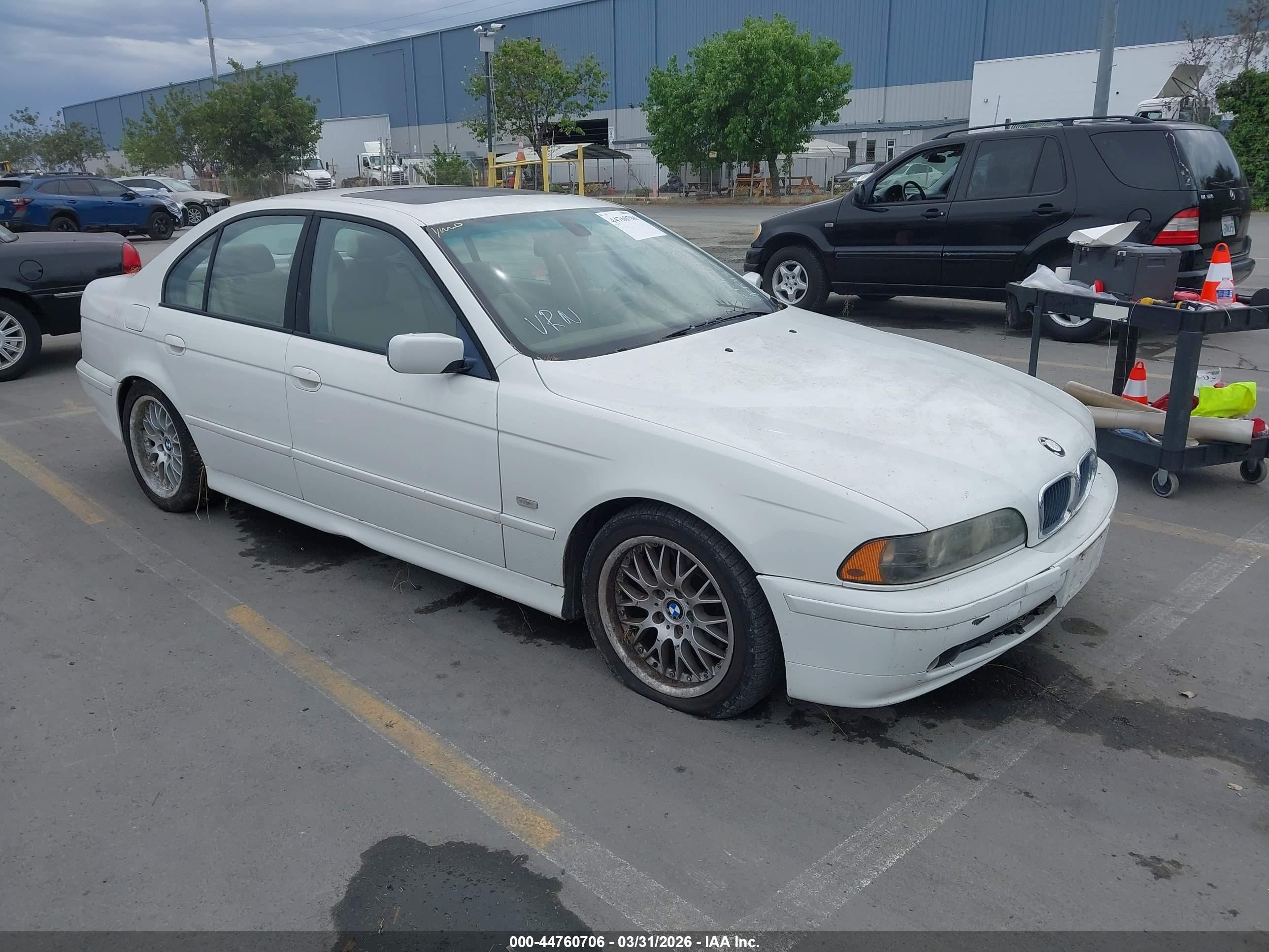 2003 BMW 5 Series 530i, VIN WBADT63453CK43362 — Механическое