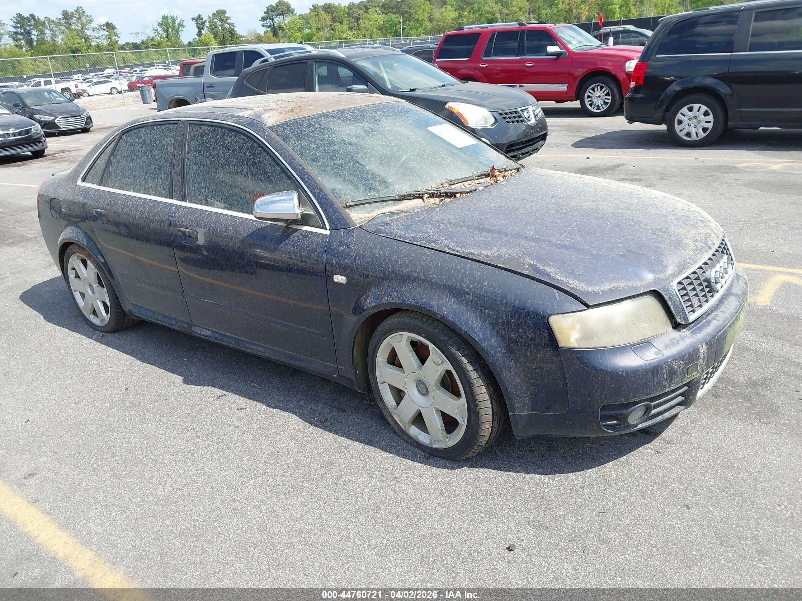 2005 Audi S4, VIN WAUPL68E95A056185 — Механическое