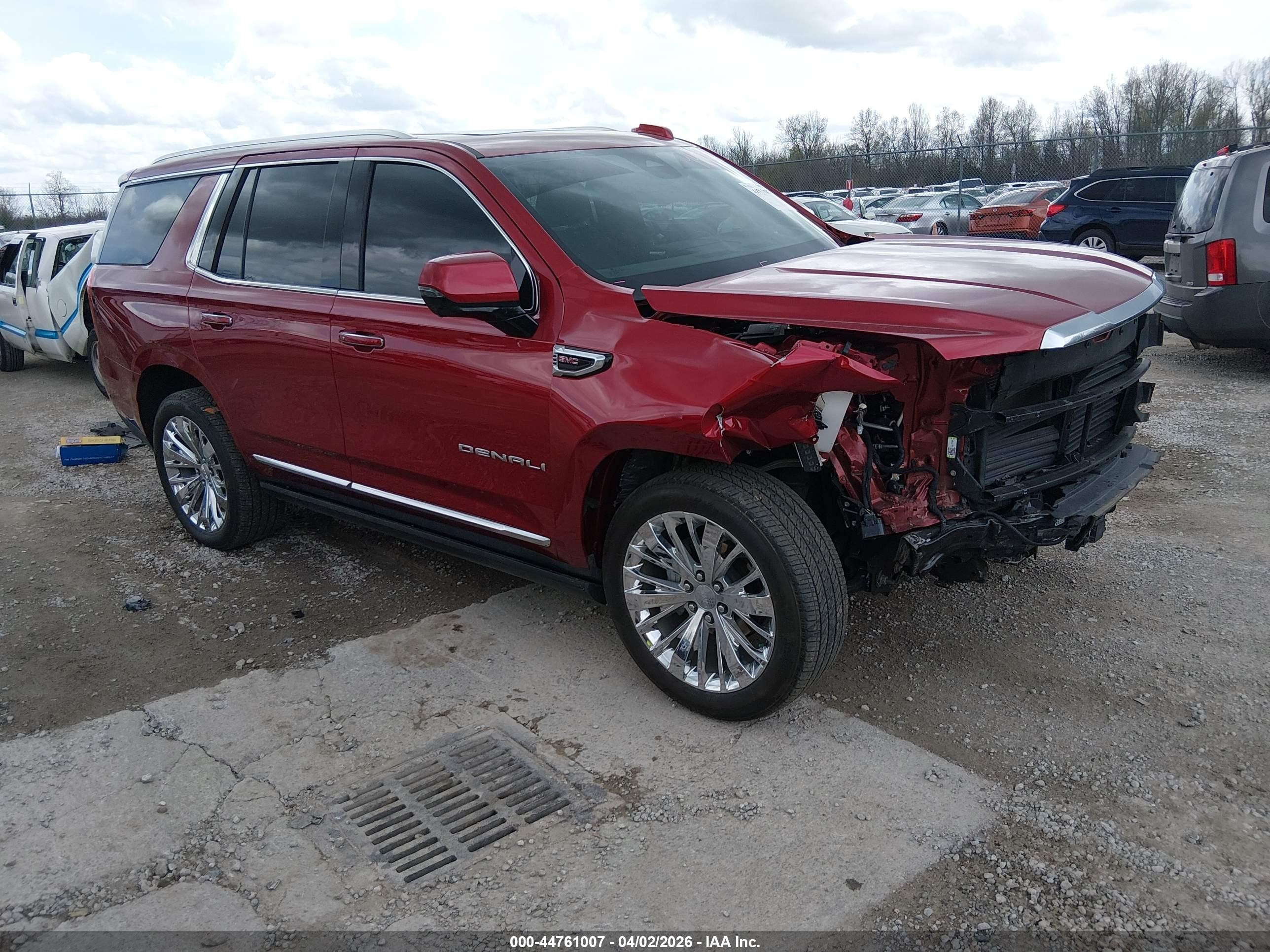 2025 GMC Yukon Denali, VIN 1GKS2DRL3SR188085 — Front end