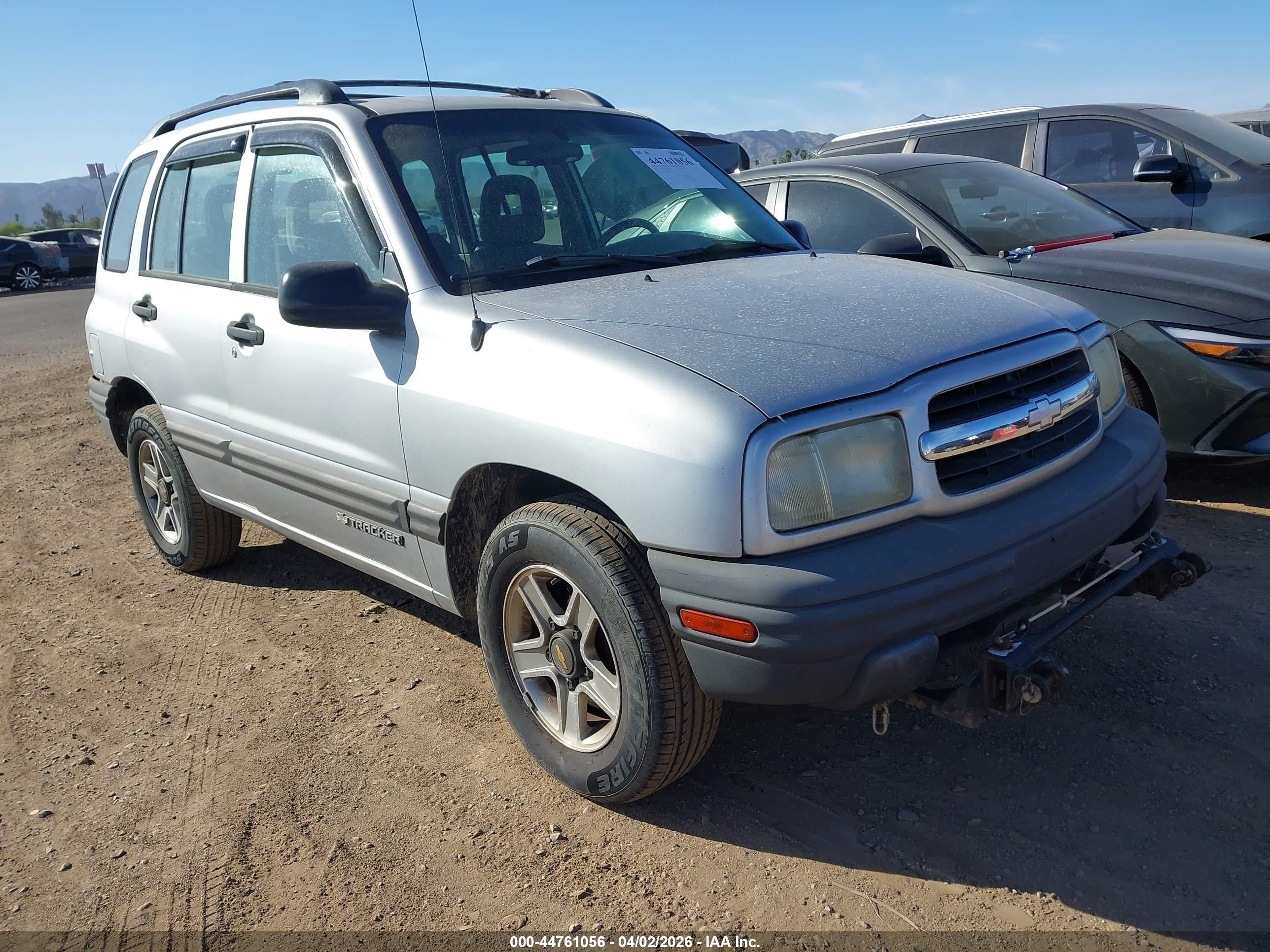 2002 Chevrolet Tracker, VIN 2CNBJ13C726904435 — Normal wear