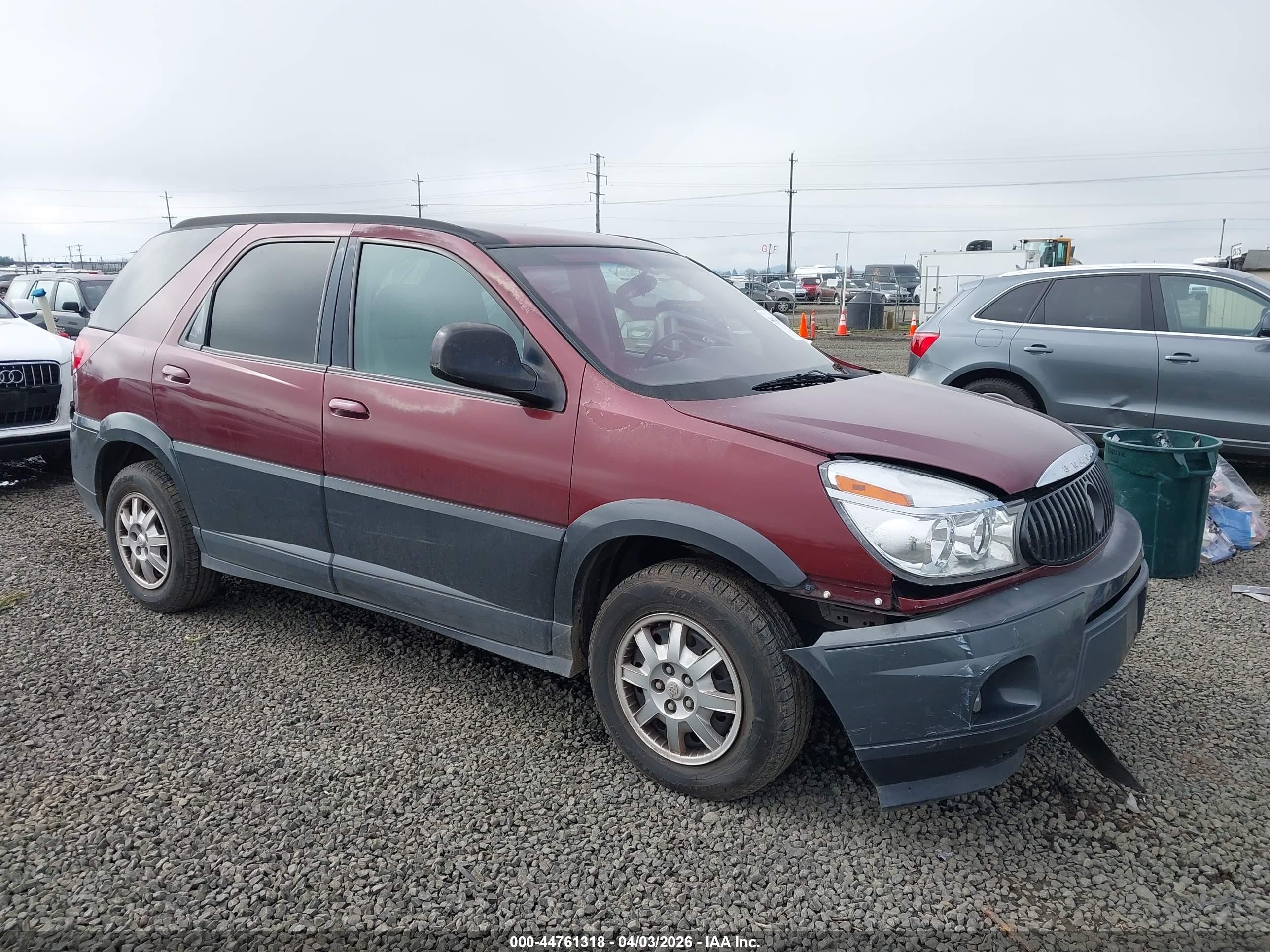2004 Buick Rendezvous, VIN 3G5DB03E64S555866 — Front end