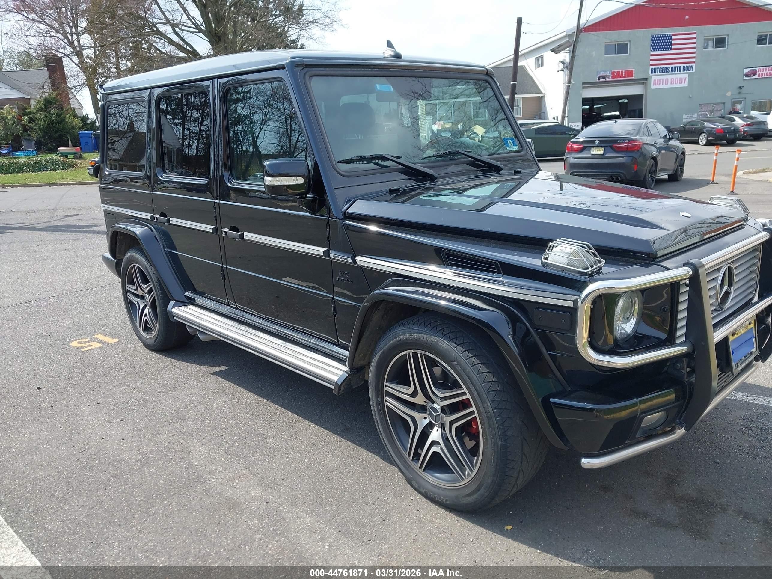 2007 Mercedes-Benz G 5.5L AMG, VIN WDCYR71E47X168540 — Side