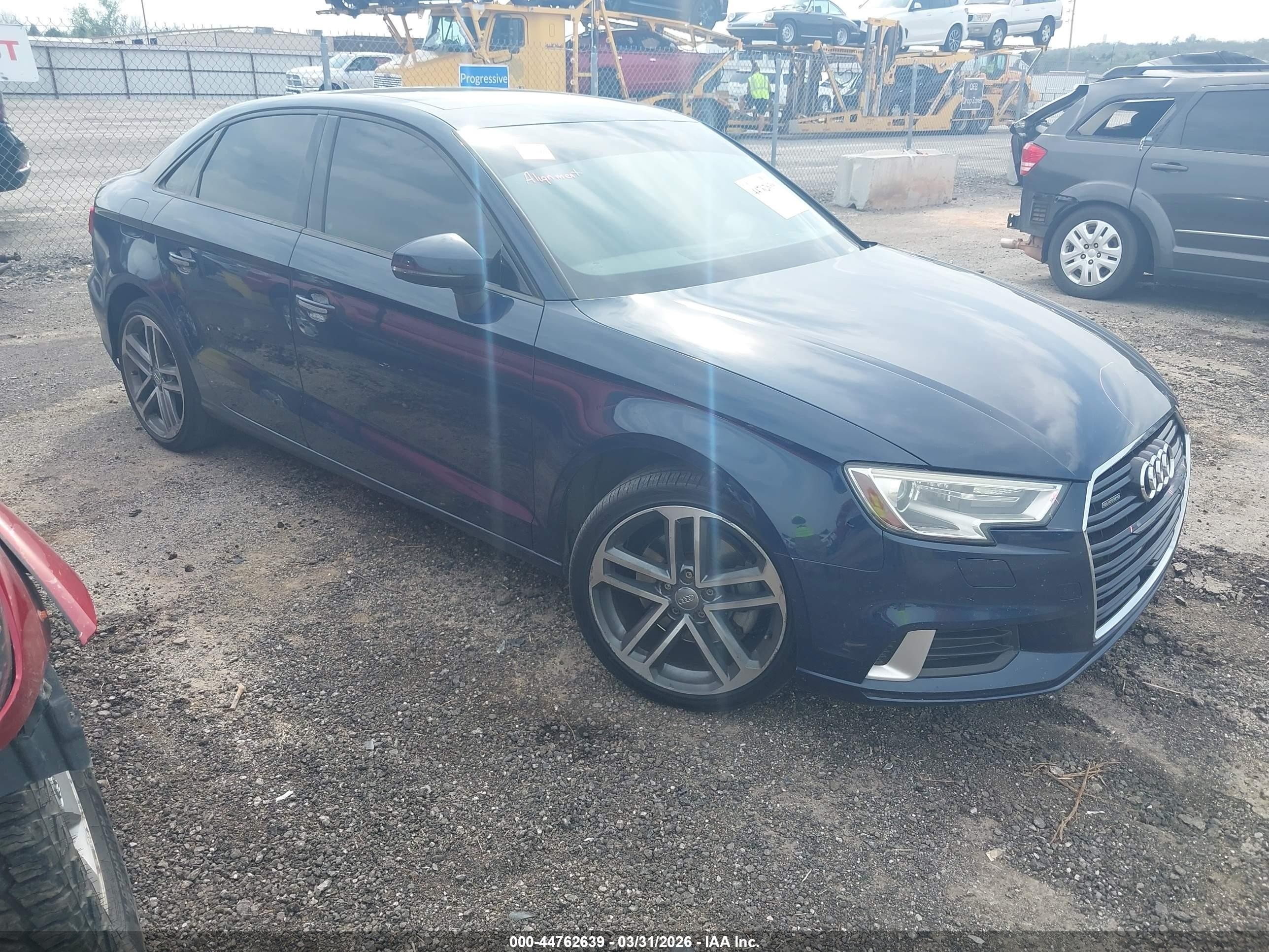 2017 Audi A3 Premium, VIN WAUB8GFF4H1049520 — Front end