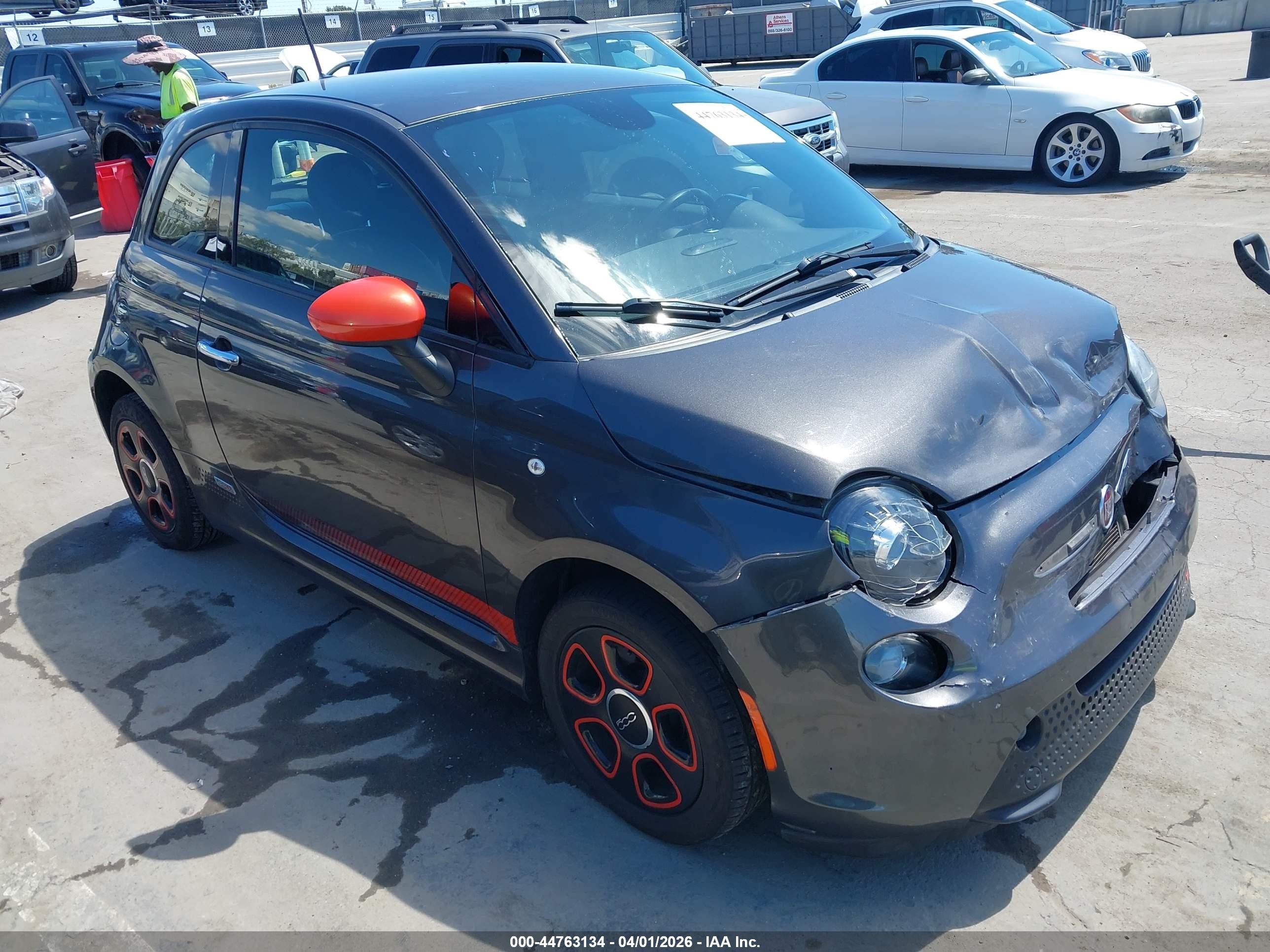 2015 FIAT 500e, VIN 3C3CFFGEXFT709695 — All over