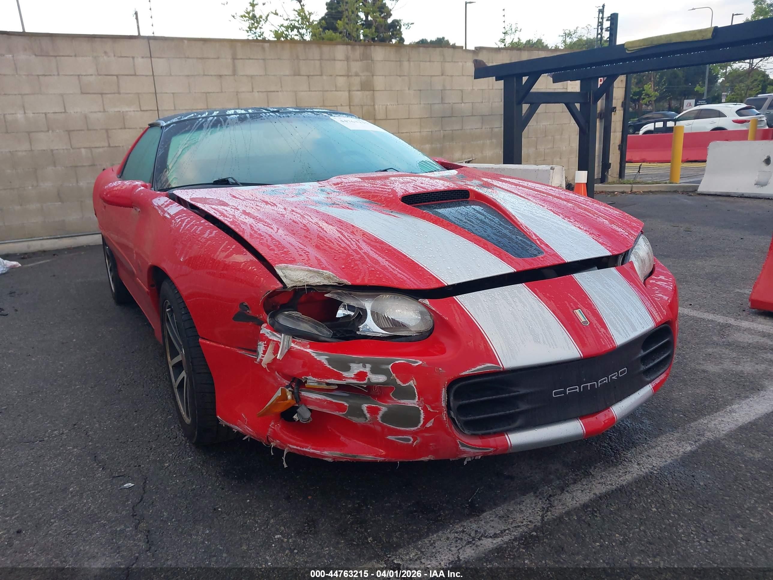 2002 Chevrolet Camaro Z28, VIN 2G1FP22G822141811 — Front end