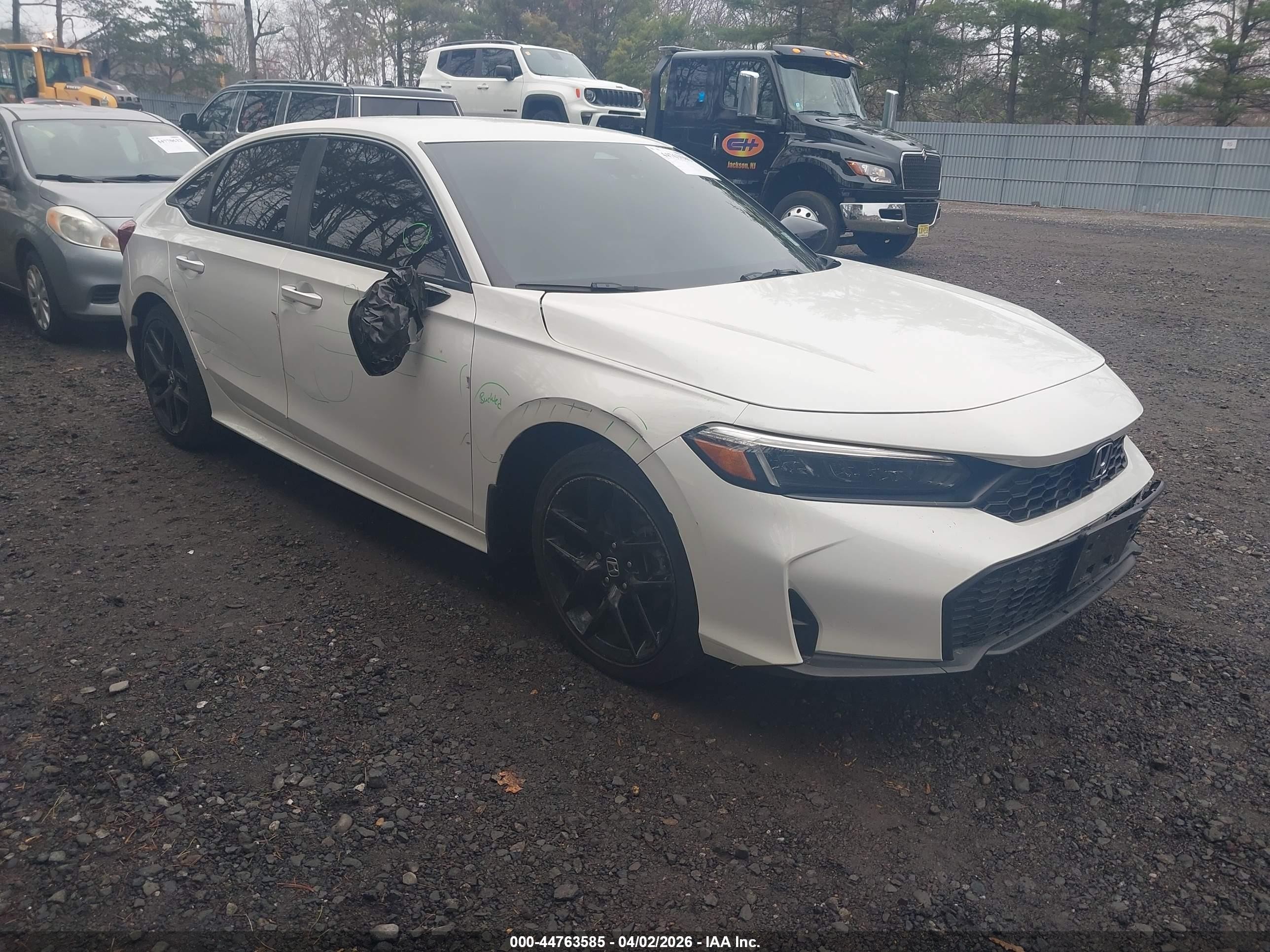 2025 Honda Civic Sport, VIN 2HGFE2F53SH587868 — Front end