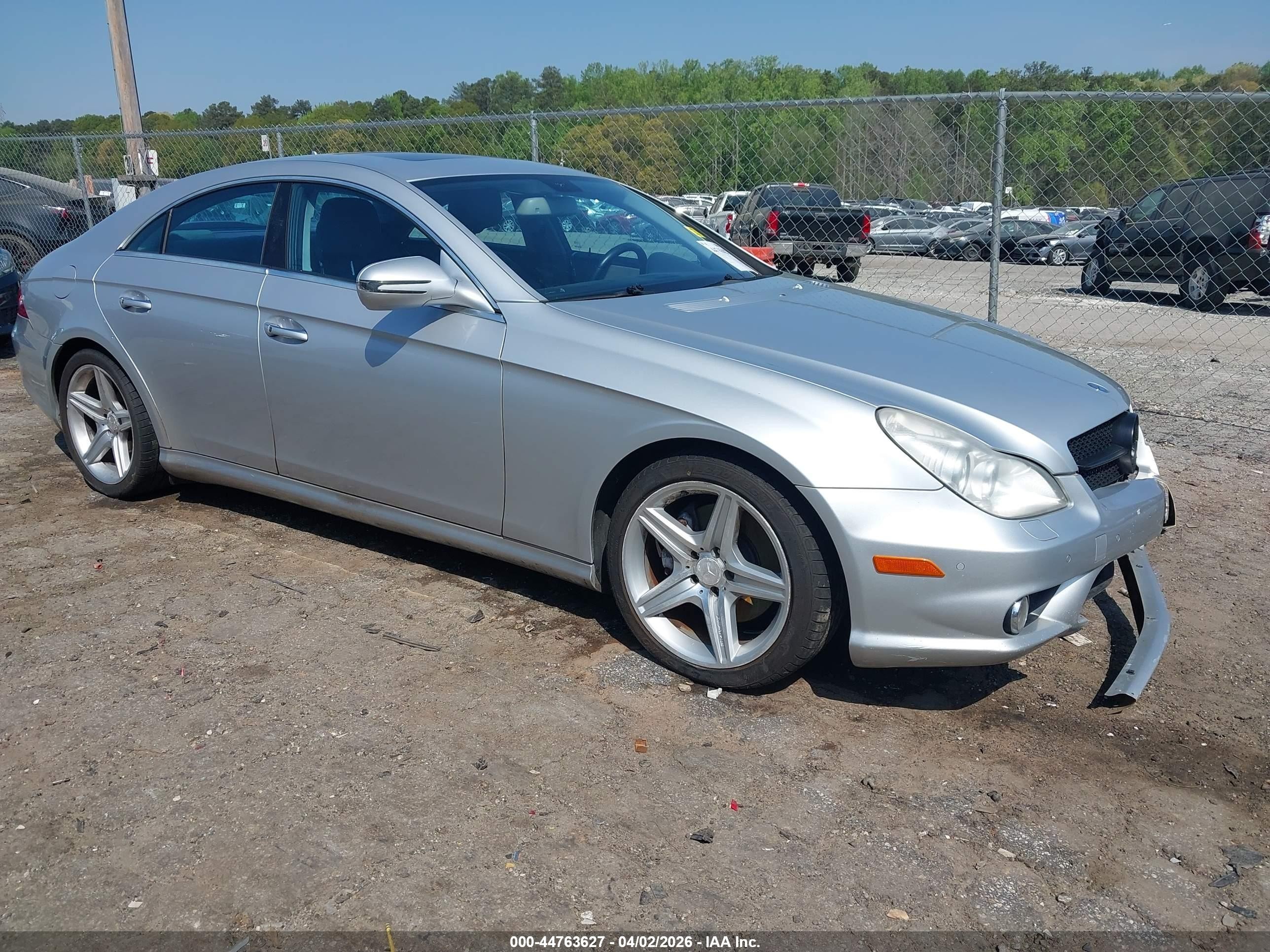 2011 Mercedes-Benz CLS 550, VIN WDDDJ7CB5BA169602 — Front end