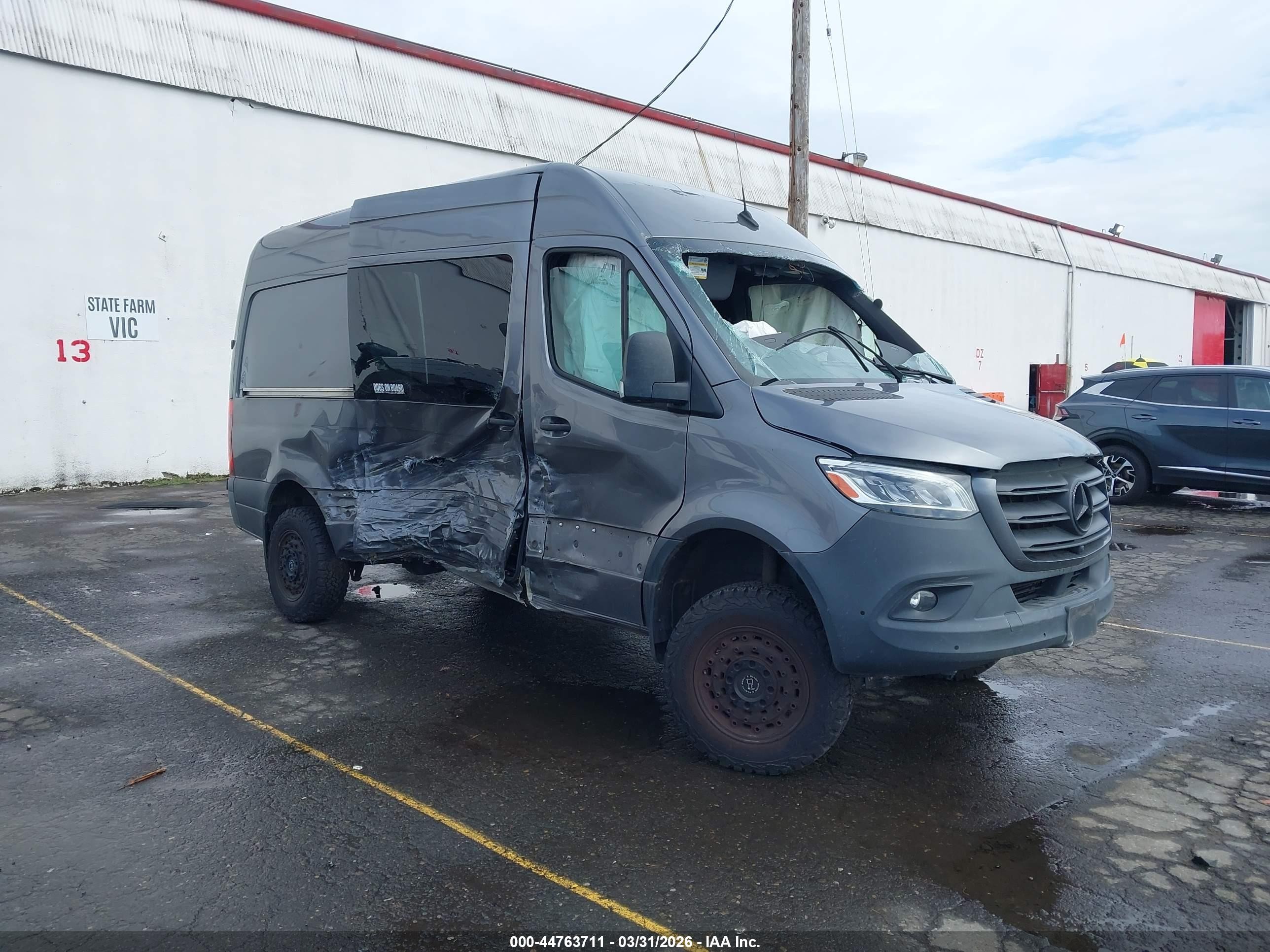 2021 Freightliner Sprinter, VIN W2W4EBVY8MT060567 — Biohazard / chemical