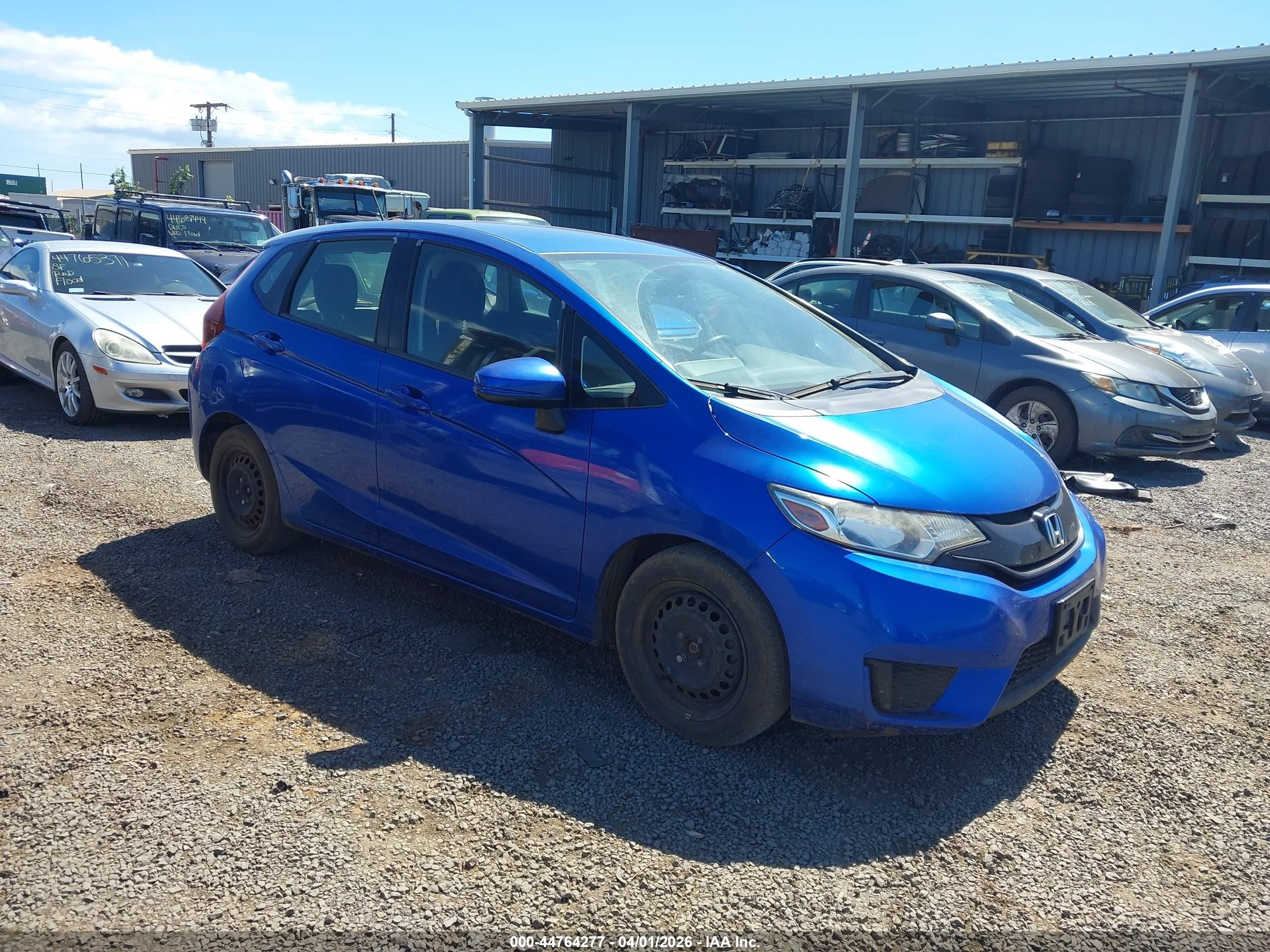 2016 Honda Fit LX, VIN JHMGK5H51GS014766 — Fresh water flood