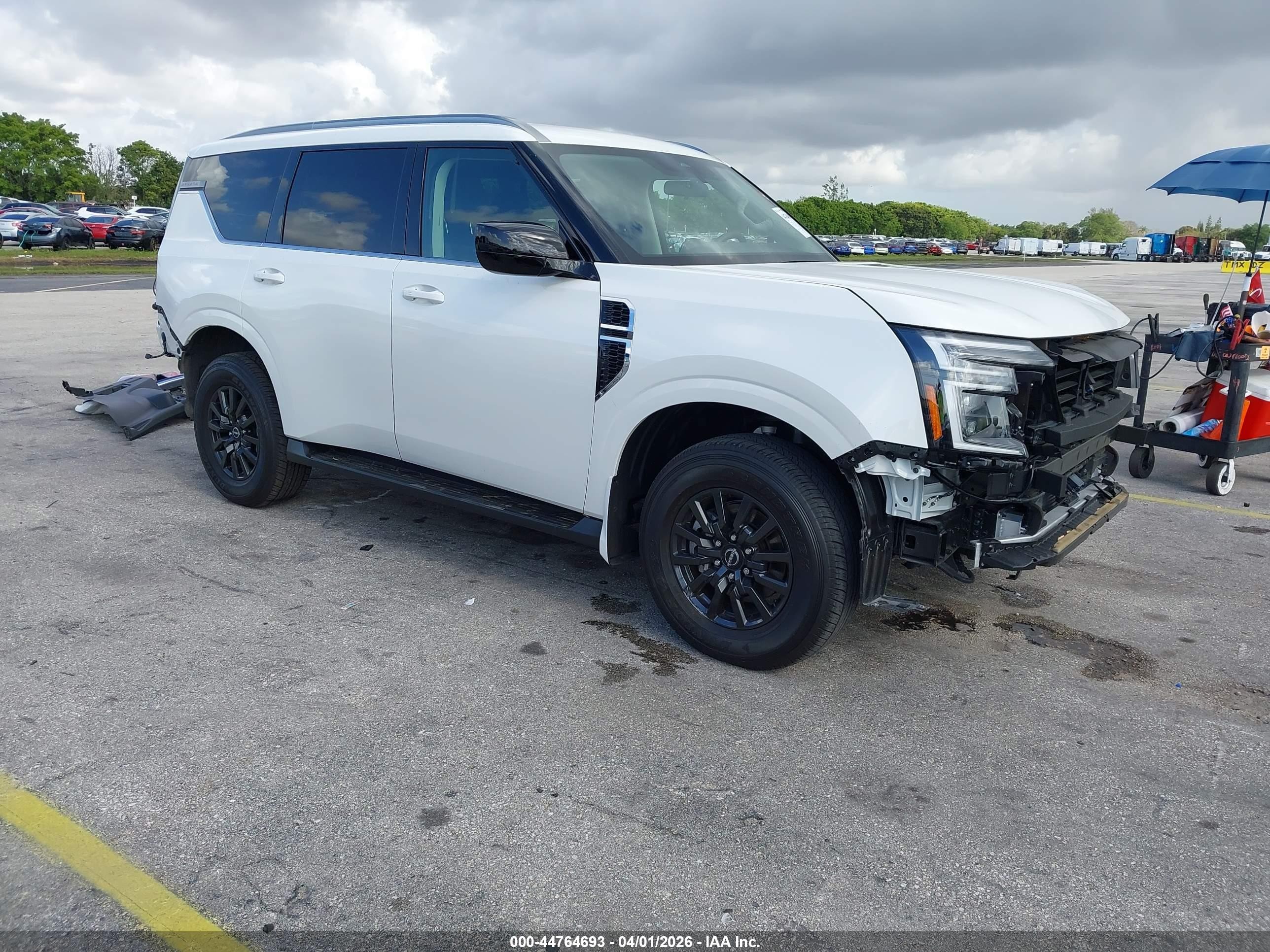 2025 Nissan Armada SV, VIN JN8AY3AD5S9301186 — All over