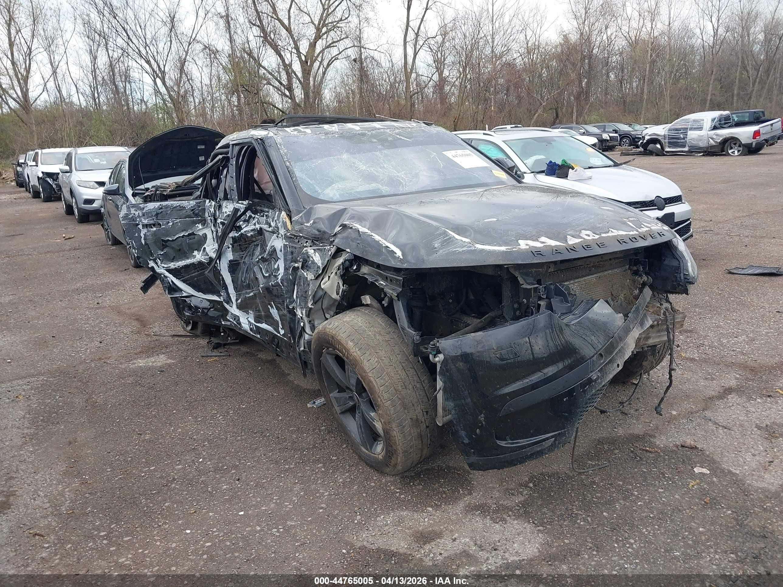 2020 Land Rover Range Rover Velar S, VIN SALYB2EX9LA249516 — Опрокидывание