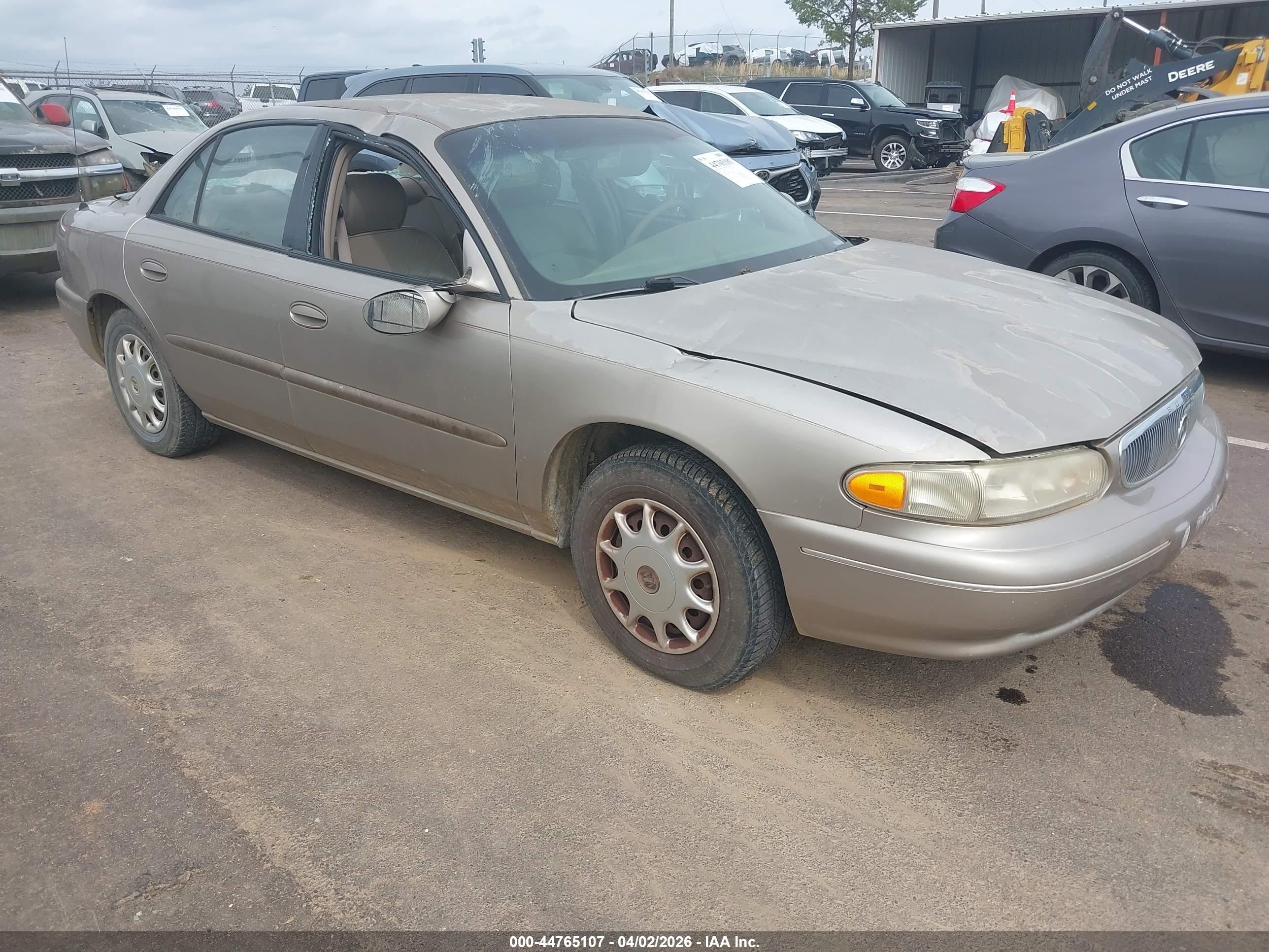 2003 Buick Century Custom, VIN 2G4WS52J231275428 — Roof