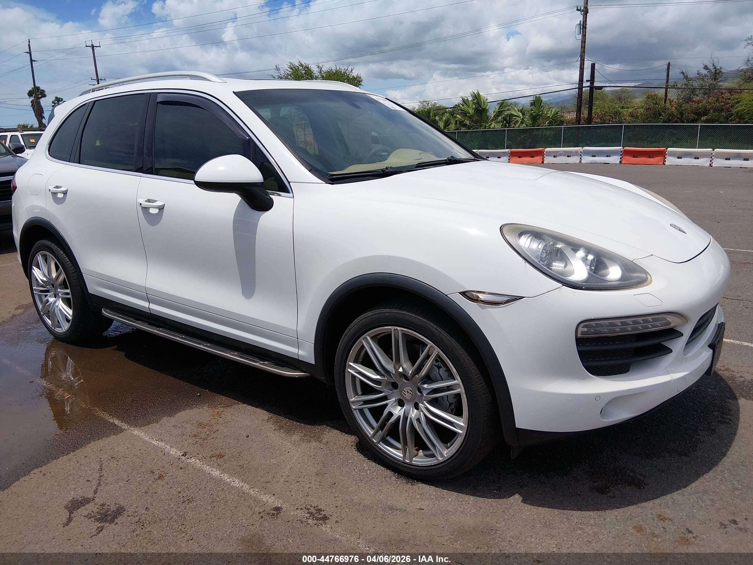 2012 Porsche Cayenne S, VIN WP1AB2A25CLA51389 — Water / flood