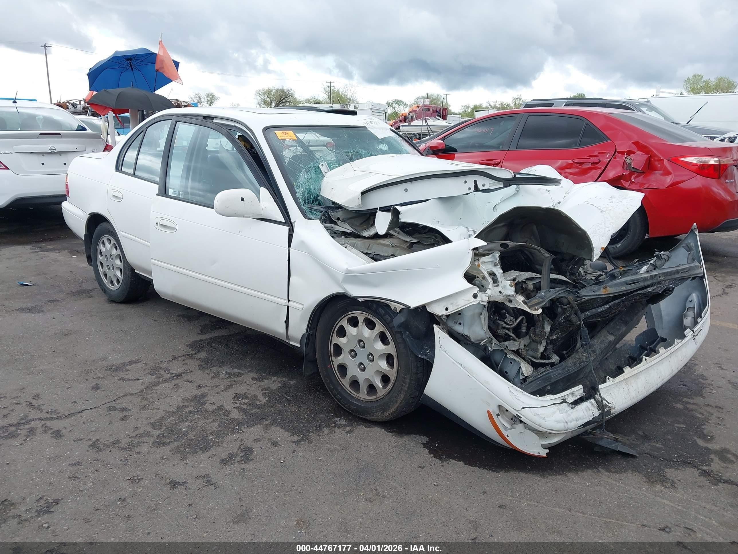 1994 Toyota Corolla, VIN 1NXAE00B4RZ146703 — Front end