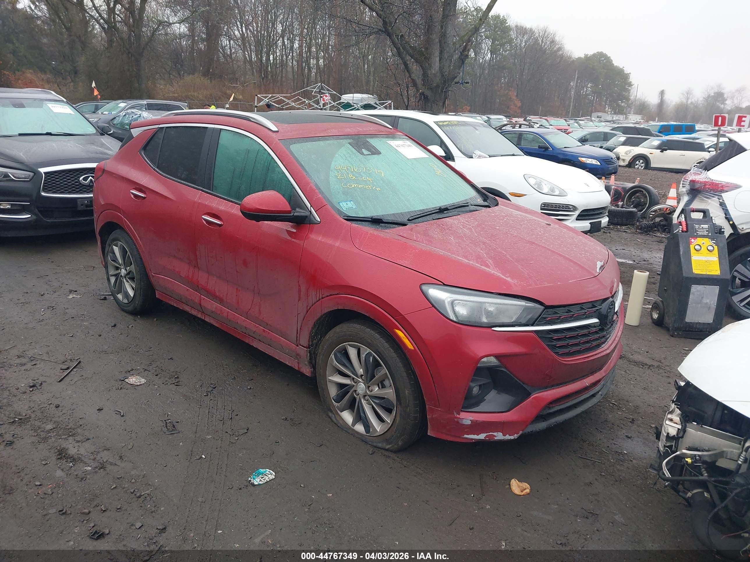 2021 Buick Encore GX Select, VIN KL4MMDSL4MB085417 — Rear end