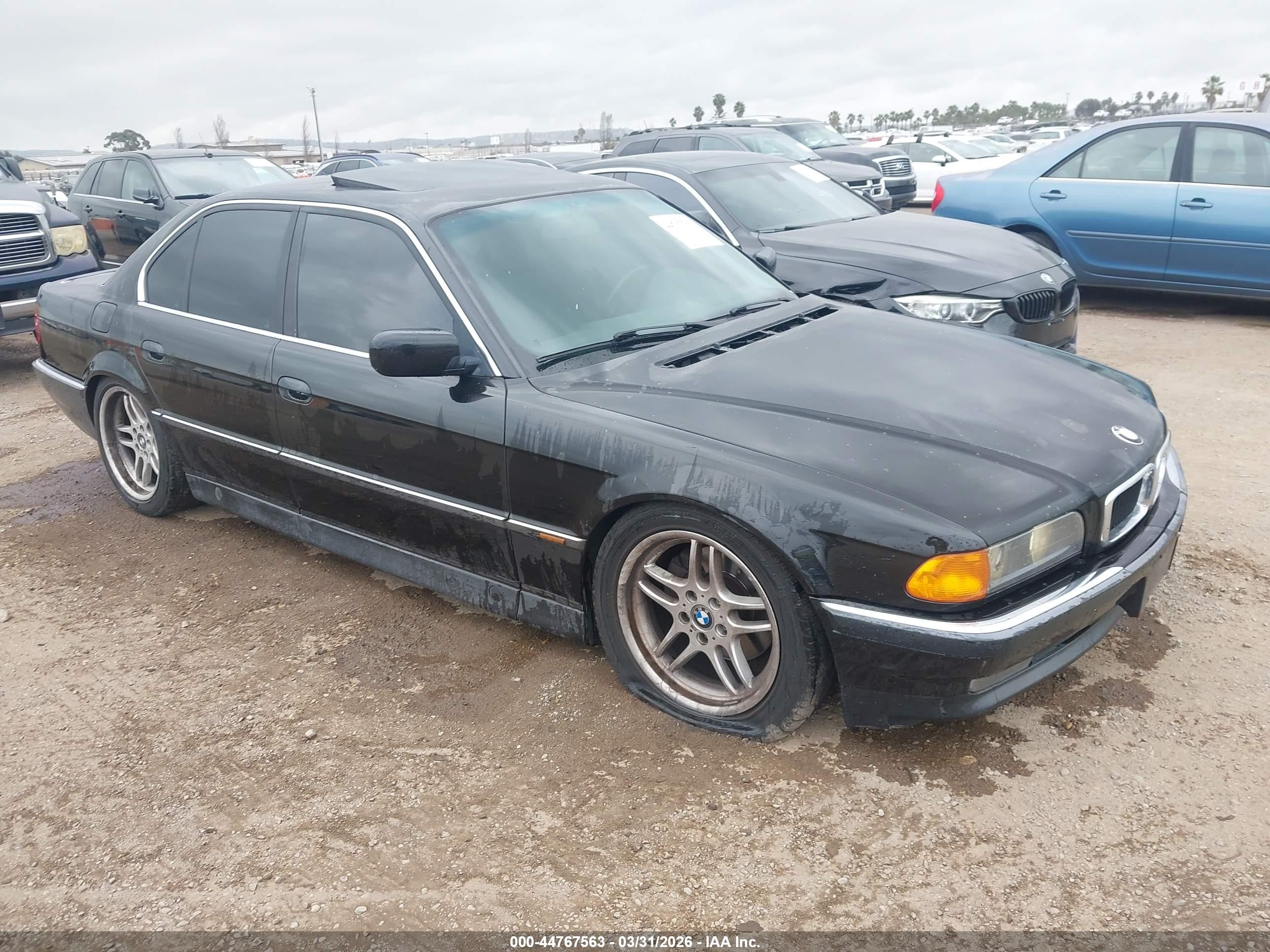 1997 BMW 7 Series 740i, VIN WBAGF8326VDL48651 — Normal wear