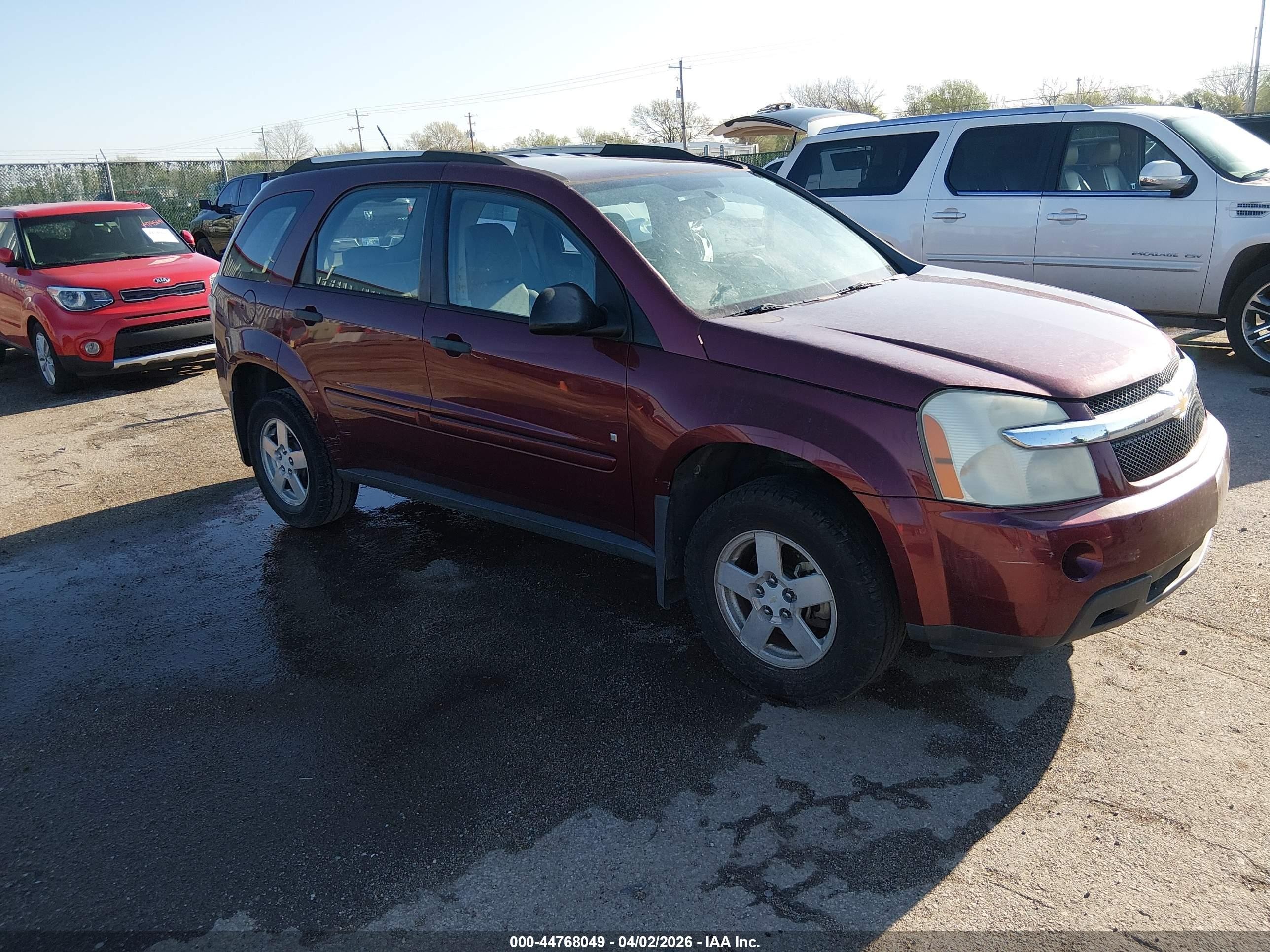 2009 Chevrolet Equinox LS, VIN 2CNDL13F396255059 — Engine fire