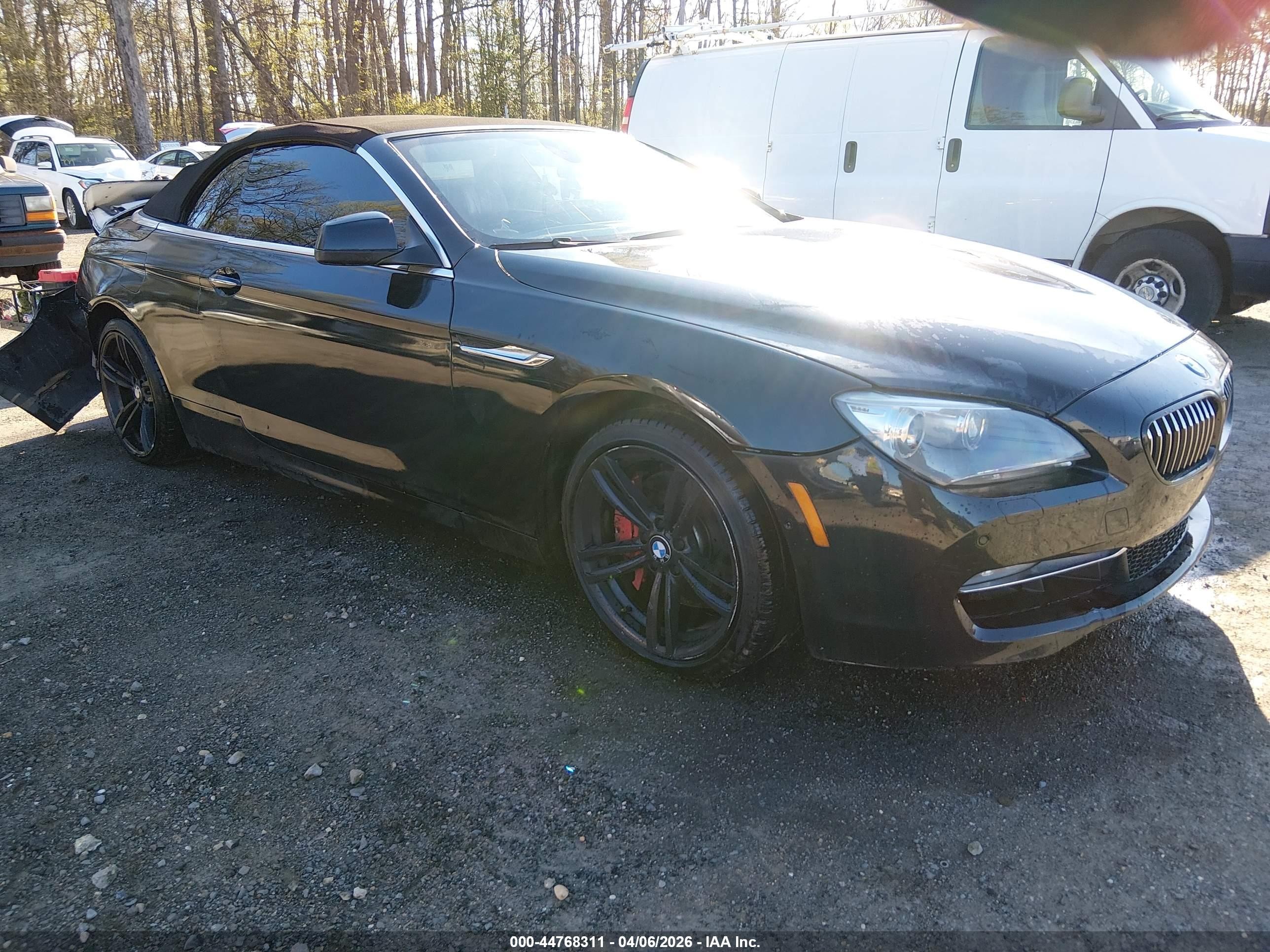 2012 BMW 6 Series 650i, VIN WBALZ3C53CDL72258 — Rear end