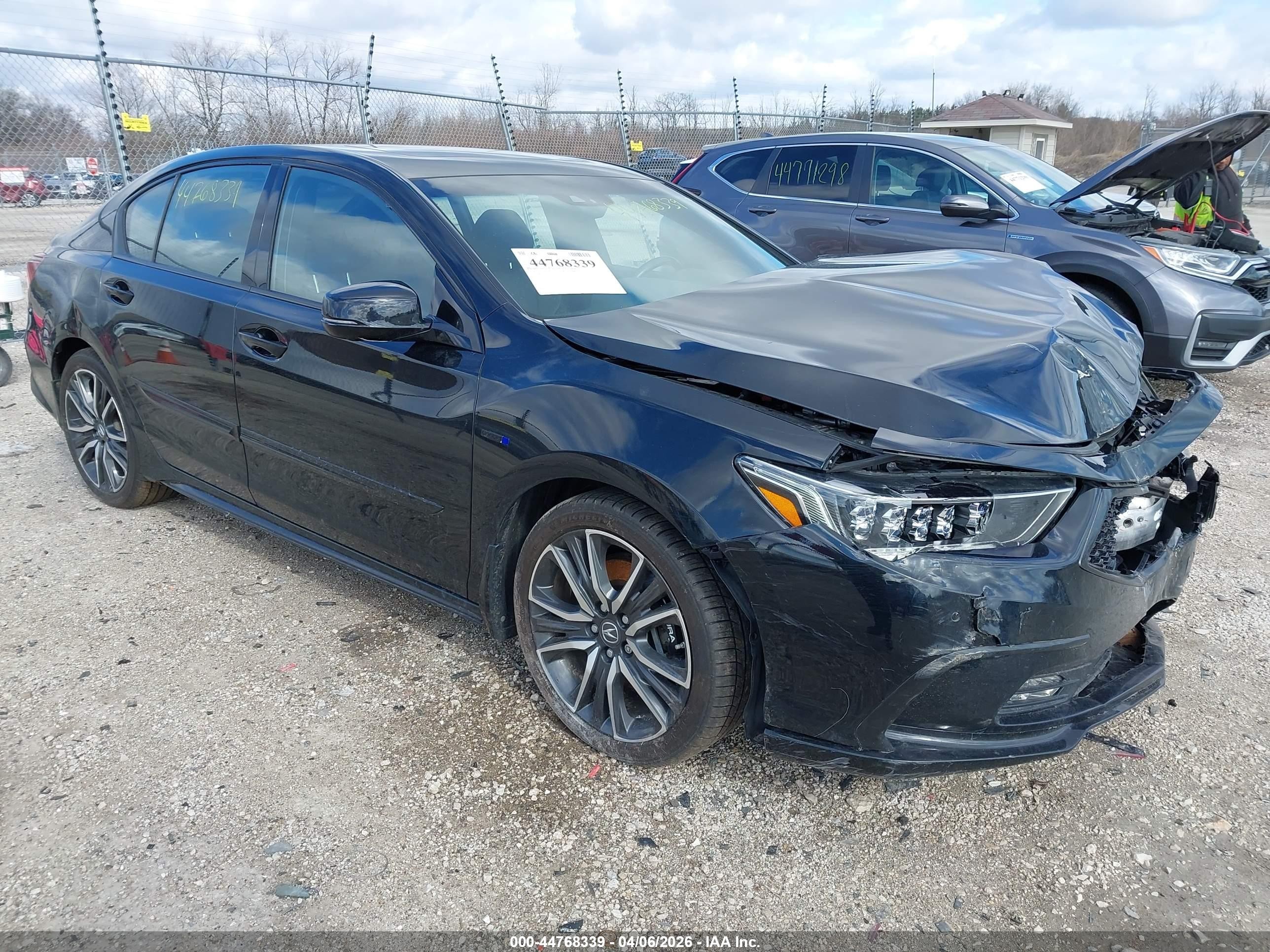 2018 Acura RLX Hybrid Sport, VIN JH4KC2F99JC000403 — Front end