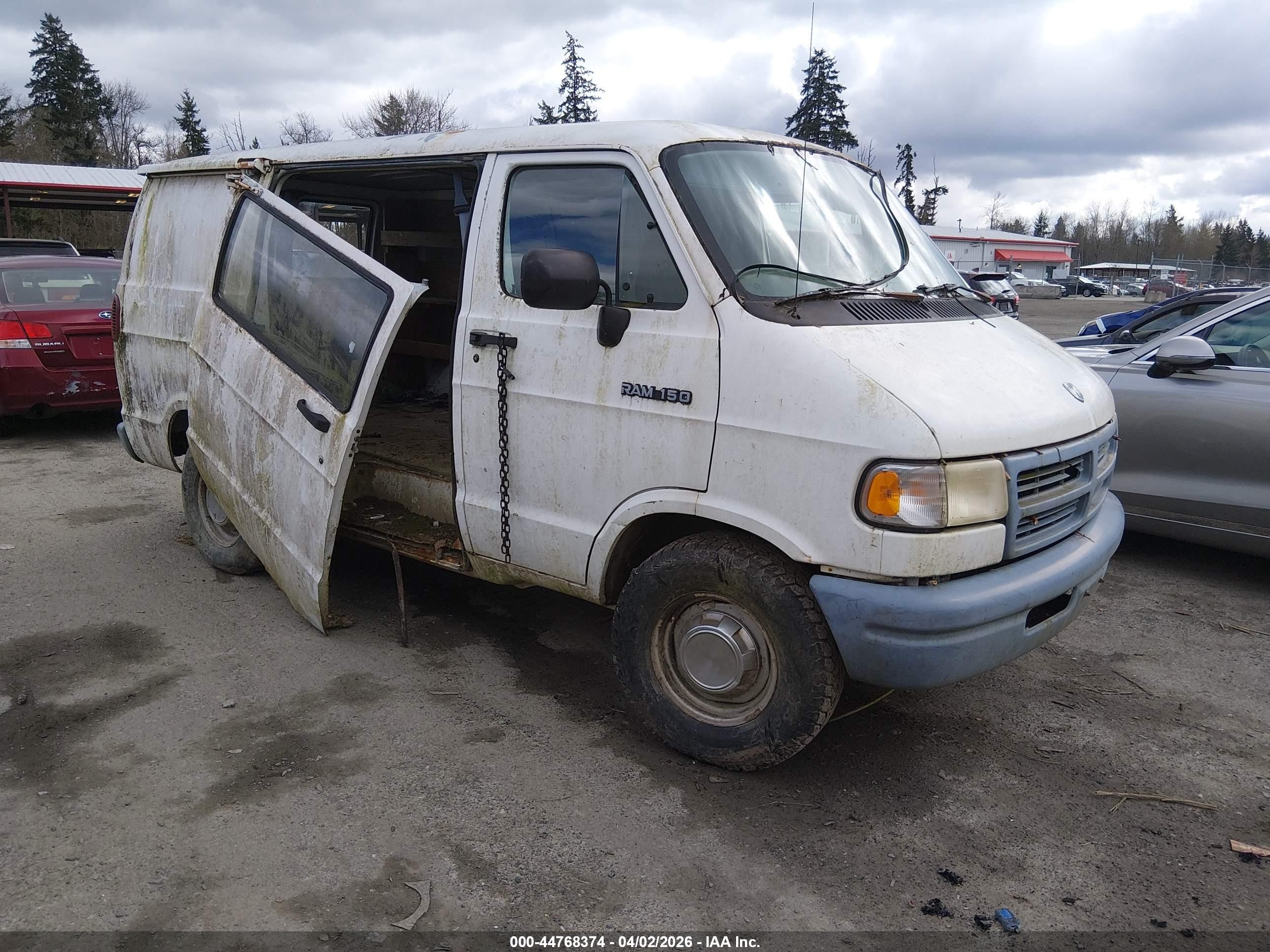 1994 Dodge RAM, VIN 2B7GB11X3RK132840 — Biohazard / chemical