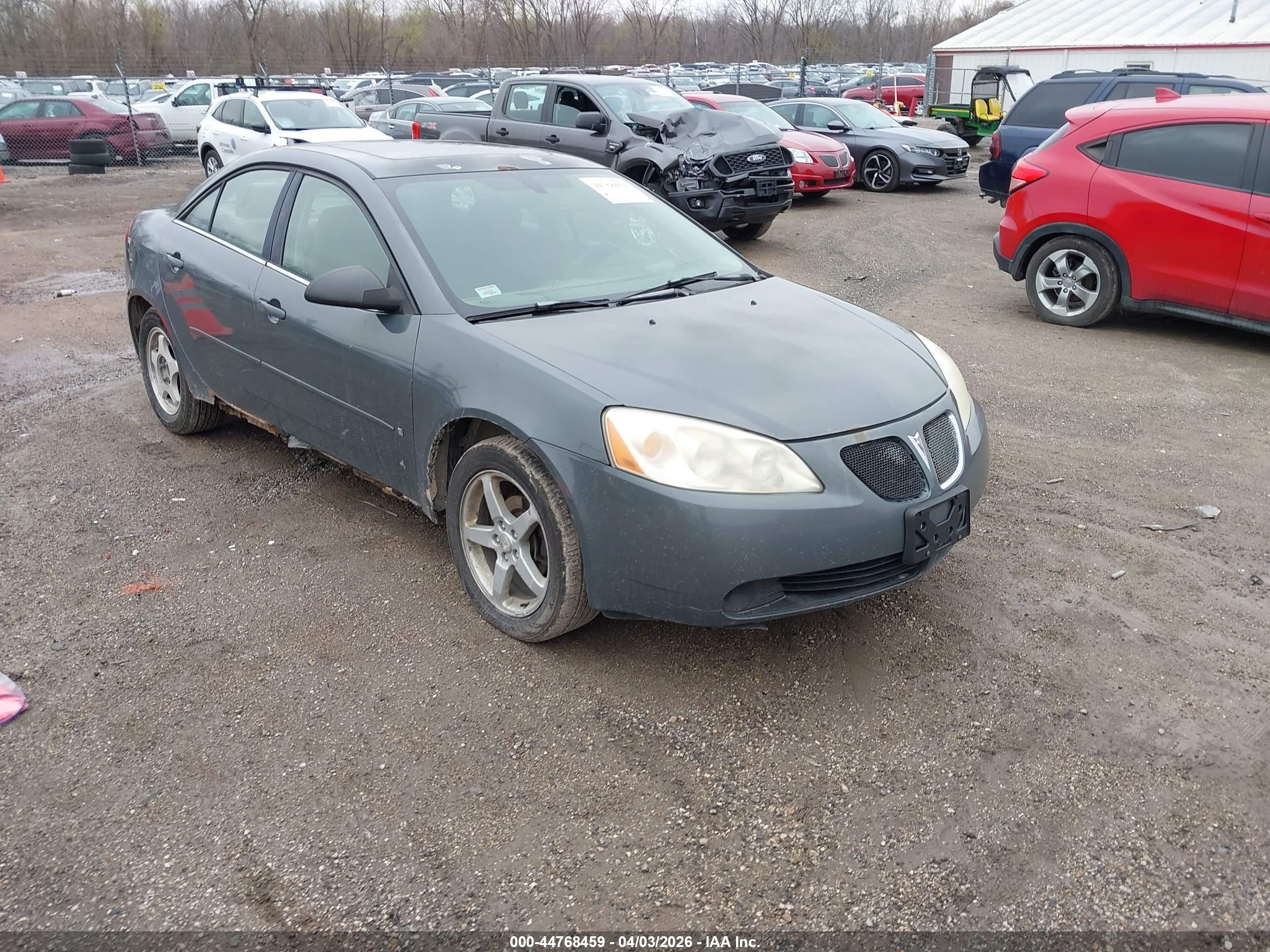 2007 Pontiac G6 G6, VIN 1G2ZG58B974237342 — Roof
