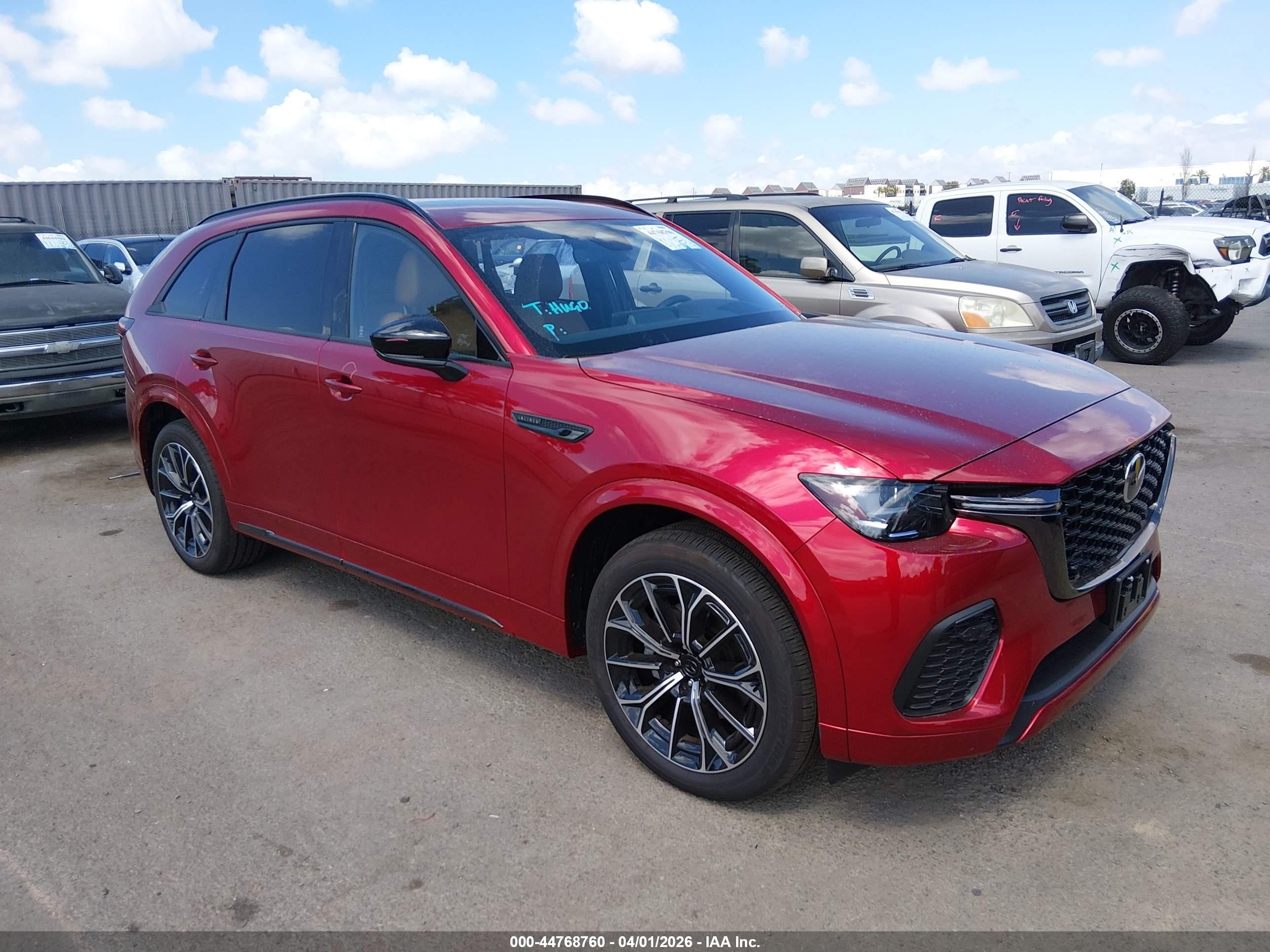 2026 Mazda CX-70 3.3 Turbo S Premium Plus Package, VIN JM3KJEHC6T1200839 — Side