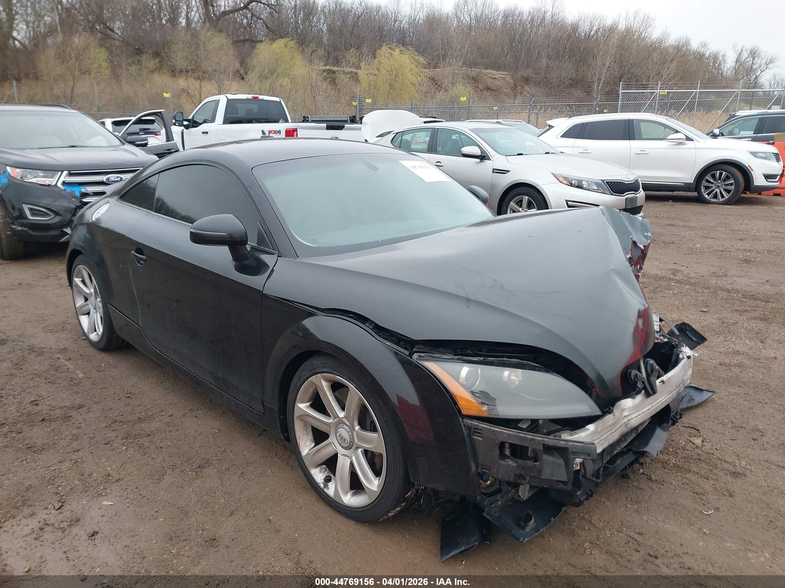 2008 Audi TT 3.2L, VIN TRUDD38J181002968 — Front end