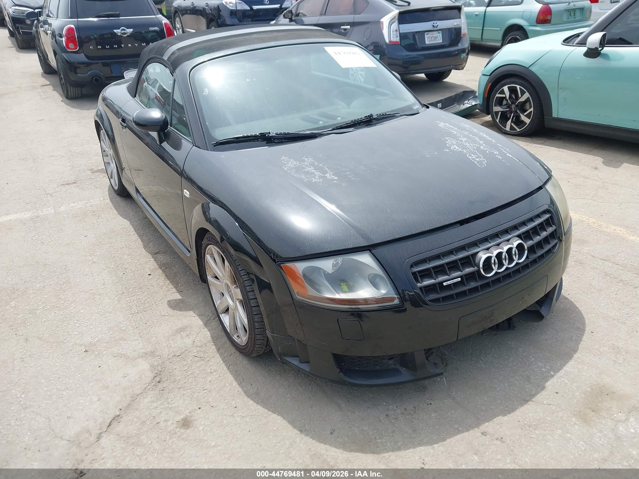 2004 Audi TT, VIN TRUUF28N541024344 — Front end