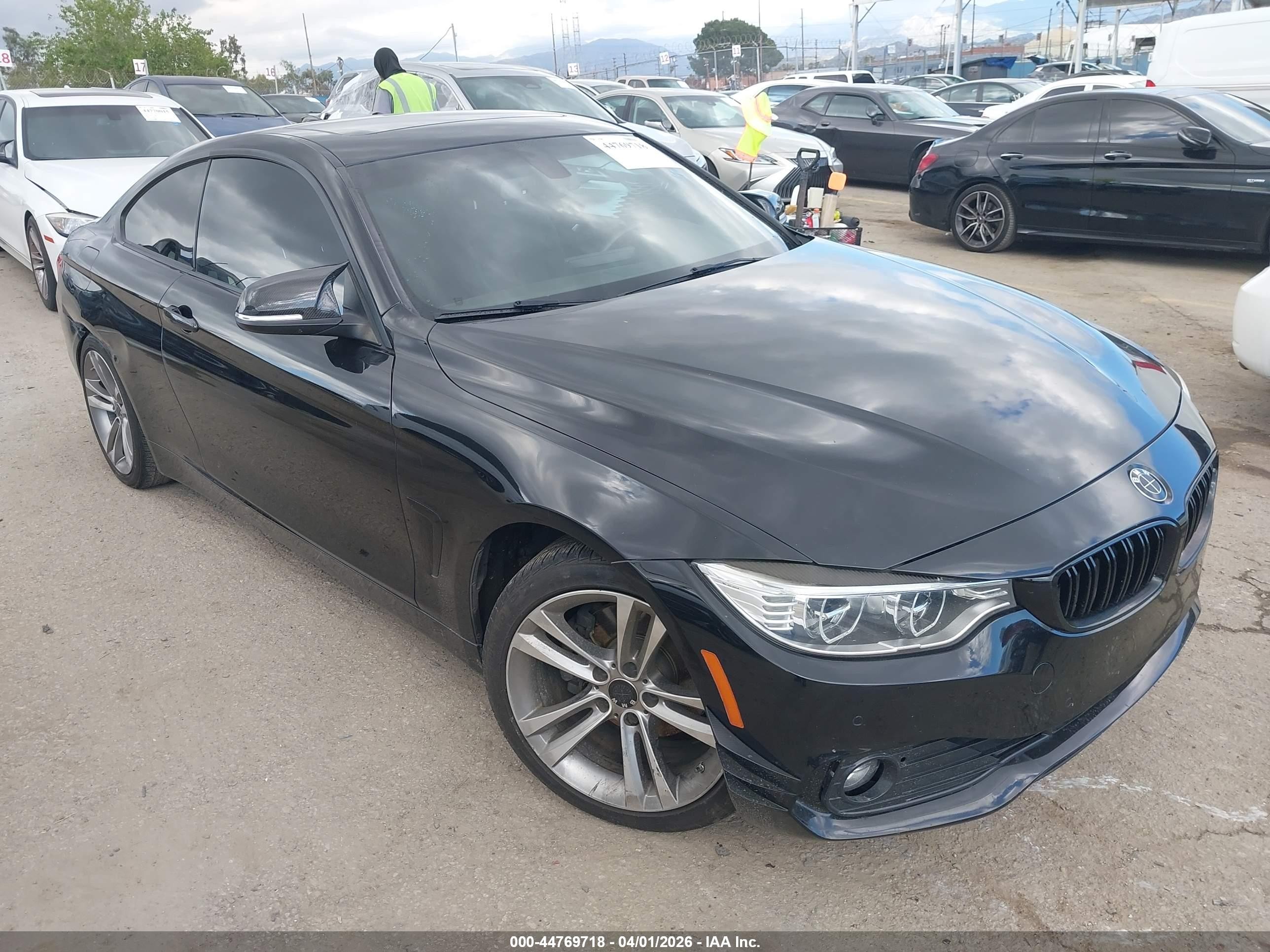 2015 BMW 4 Series 428i, VIN WBA3N7C56FK223460 — Front end