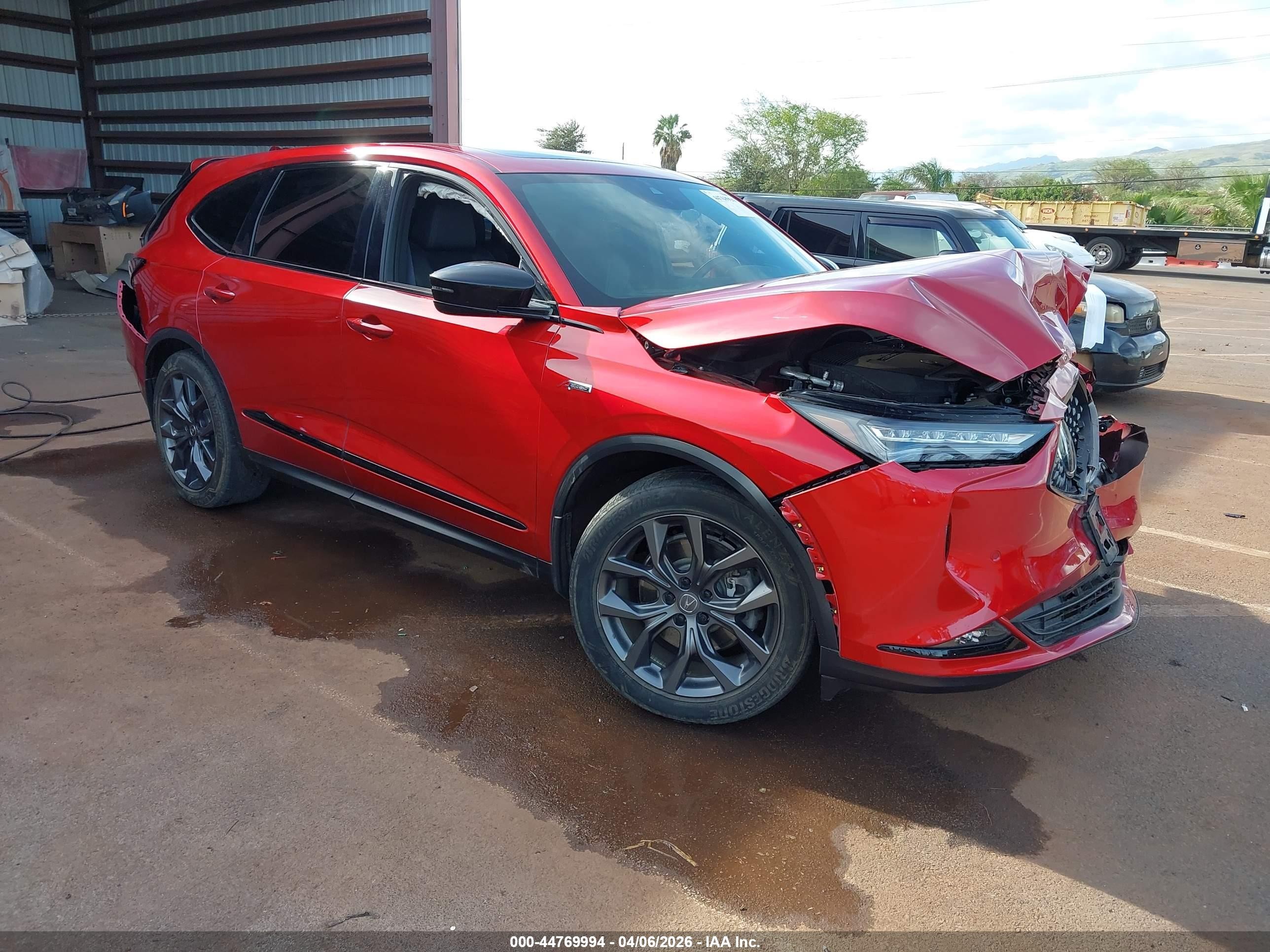 2023 Acura MDX w/A-Spec Package, VIN 5J8YE1H0XPL030454 — Front end