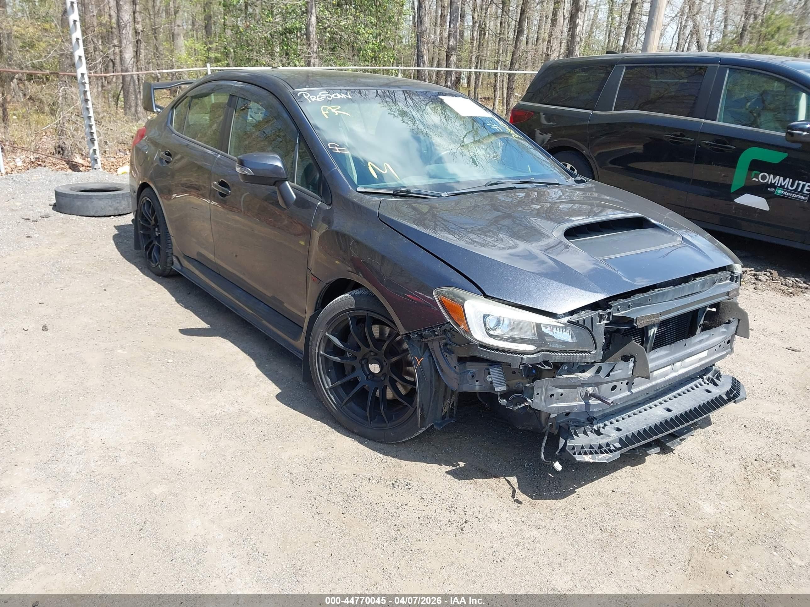 2015 Subaru WRX STI Limited, VIN JF1VA2S65F9809830 — Front end