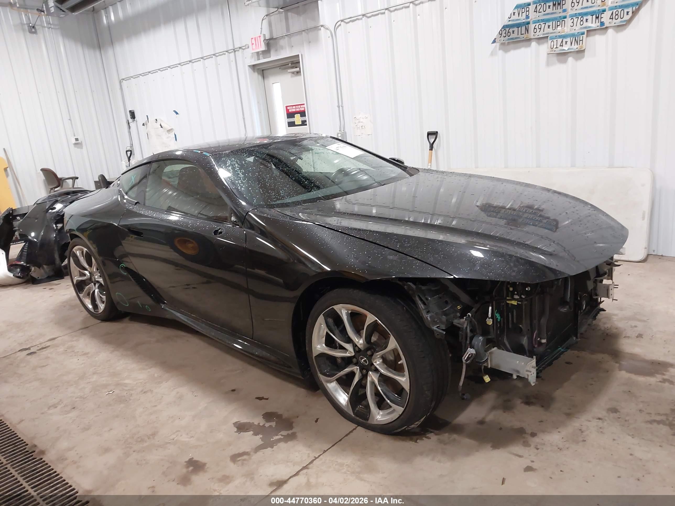 2018 Lexus LC 500h, VIN JTHHP5AY5JA003034 — Front end