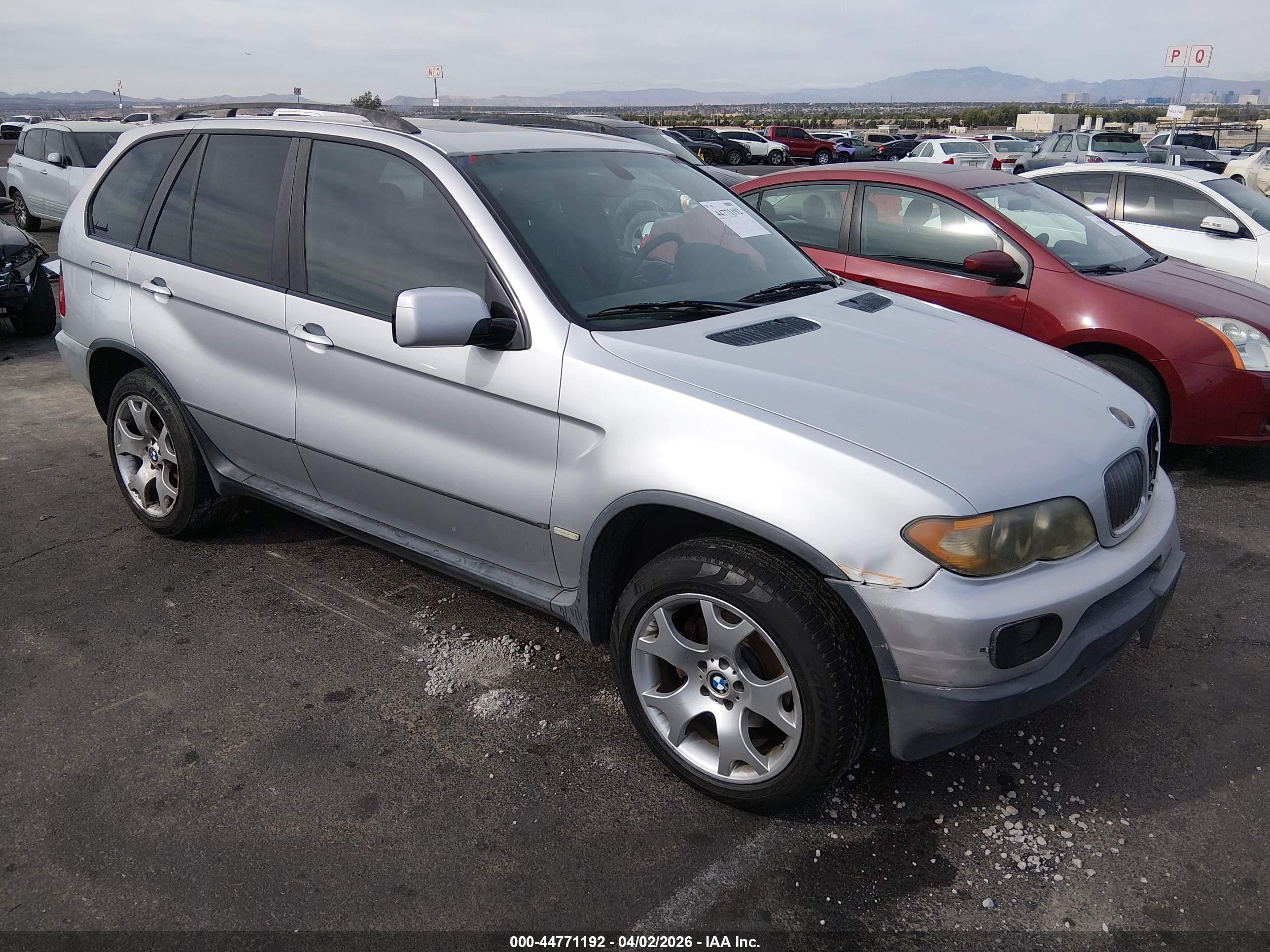 2004 BMW X5 3.0i, VIN 5UXFA13504LU32224 — Перед