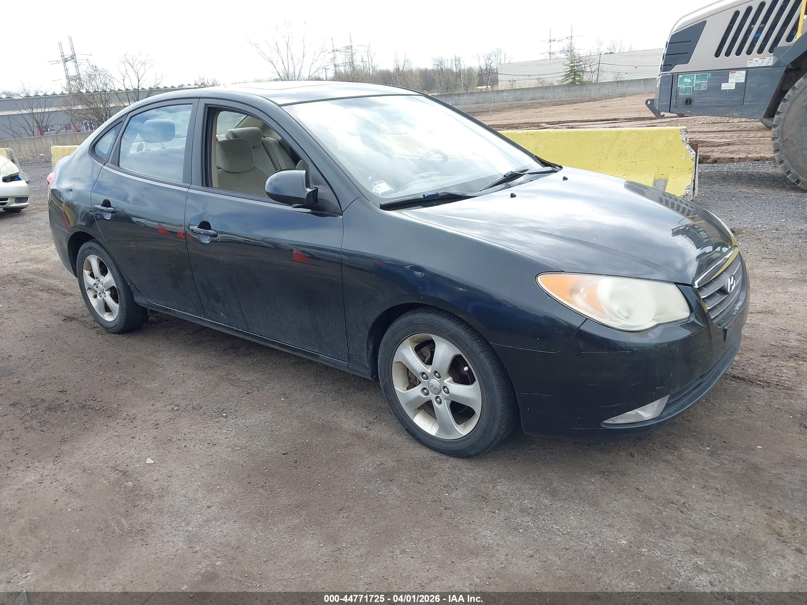 2007 Hyundai Elantra GLS, VIN KMHDU46D57U225942 — Normal wear