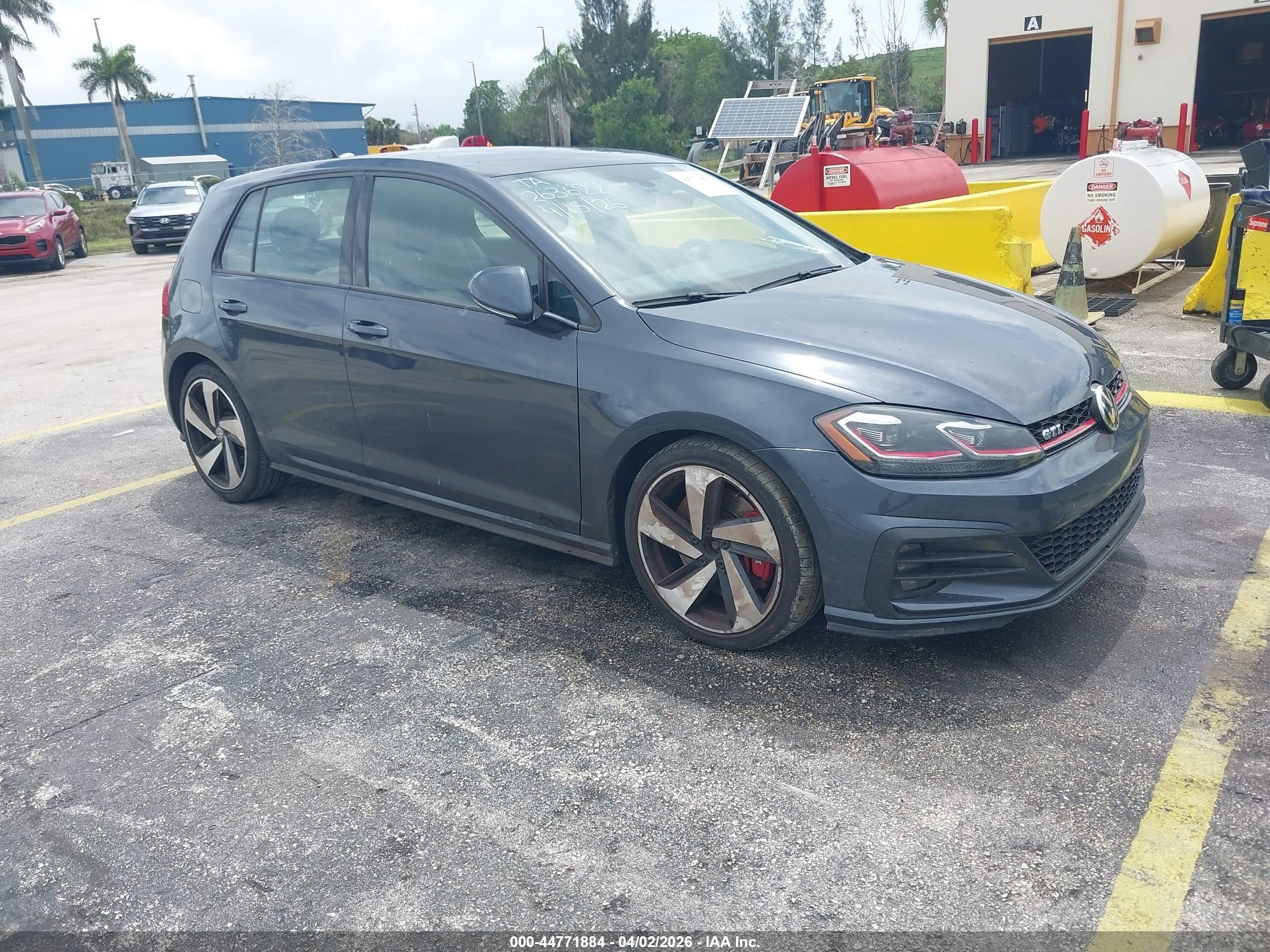 2018 Volkswagen Golf GTI S, VIN 3VW447AU4JM263622 — Изъятие за долги