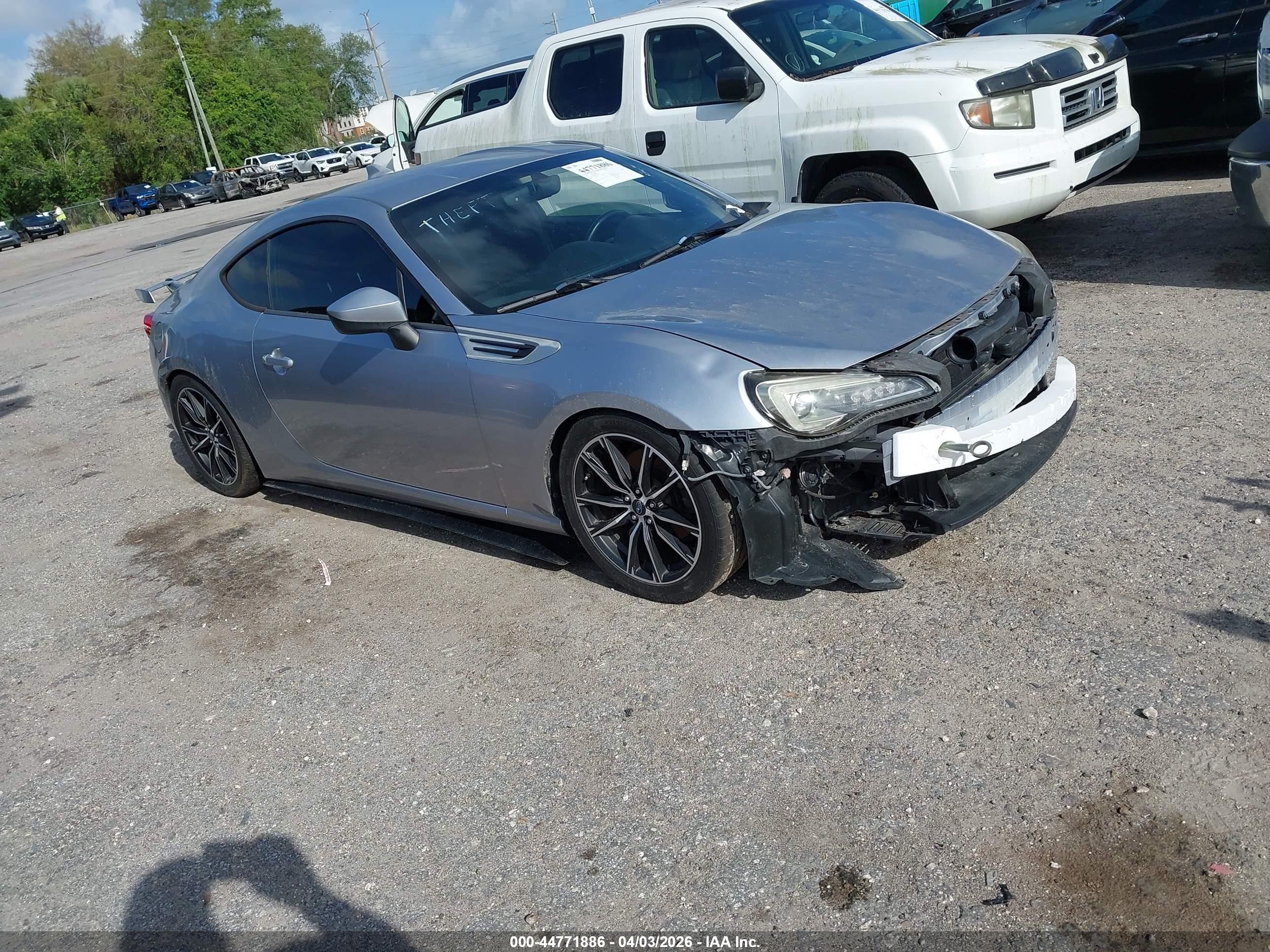 2017 Subaru BRZ Premium, VIN JF1ZCAB18H9601065 — Mechanical