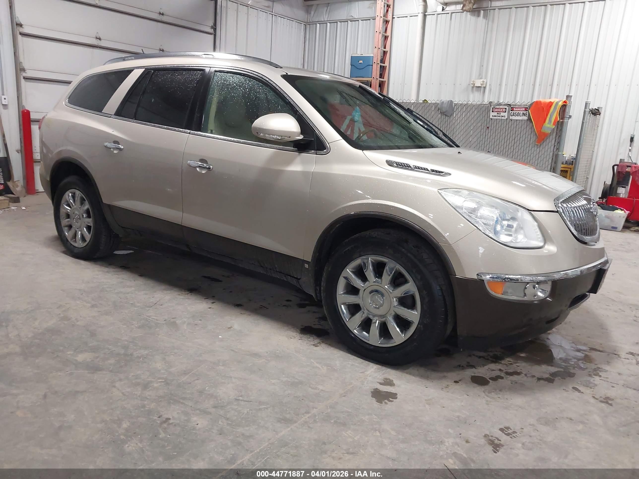 2010 Buick Enclave CXL 1XL, VIN 5GALRBED3AJ172997 — Theft recovery